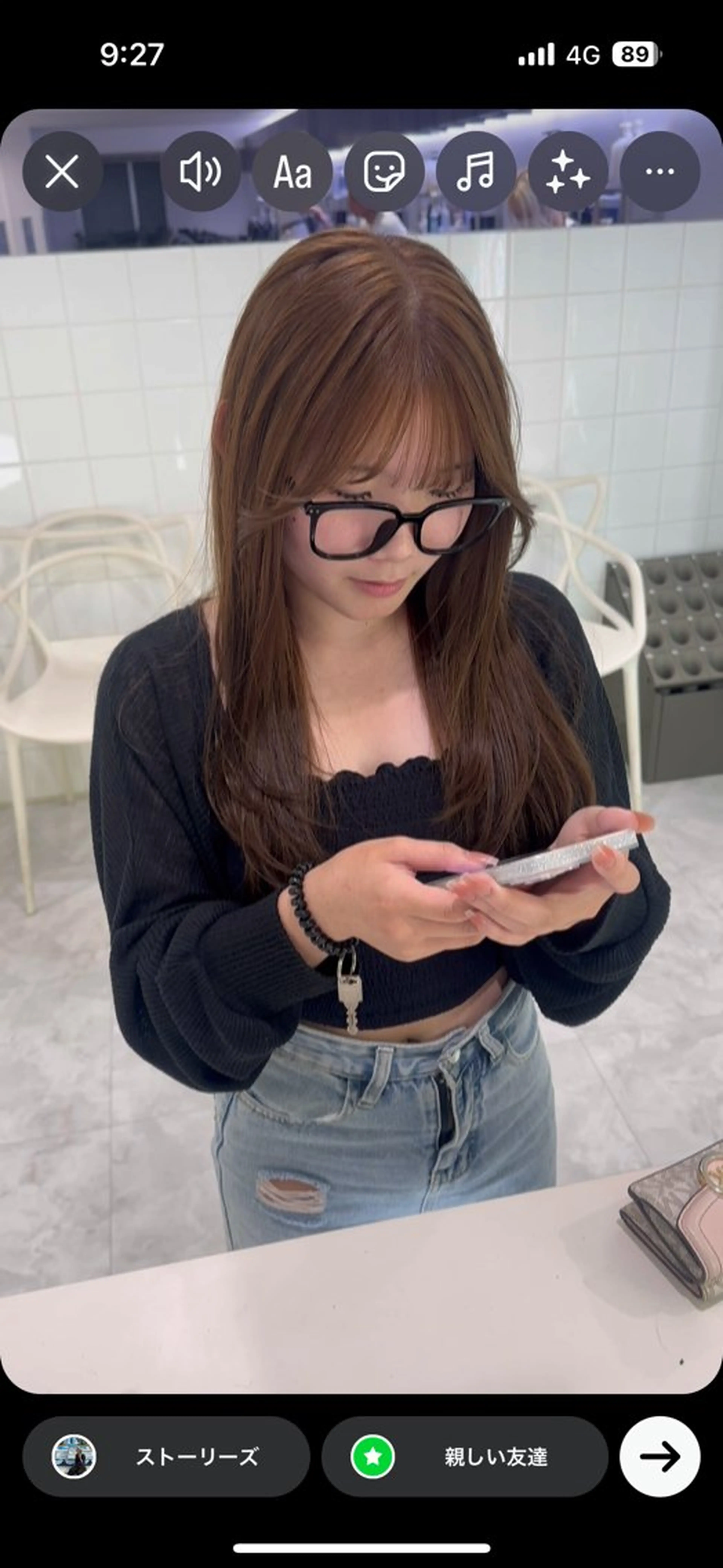 ロング カット ヘアカラー トリートメント ヘアセット 肌なじみベージュ 🦋azu🦋のヘアスタイル