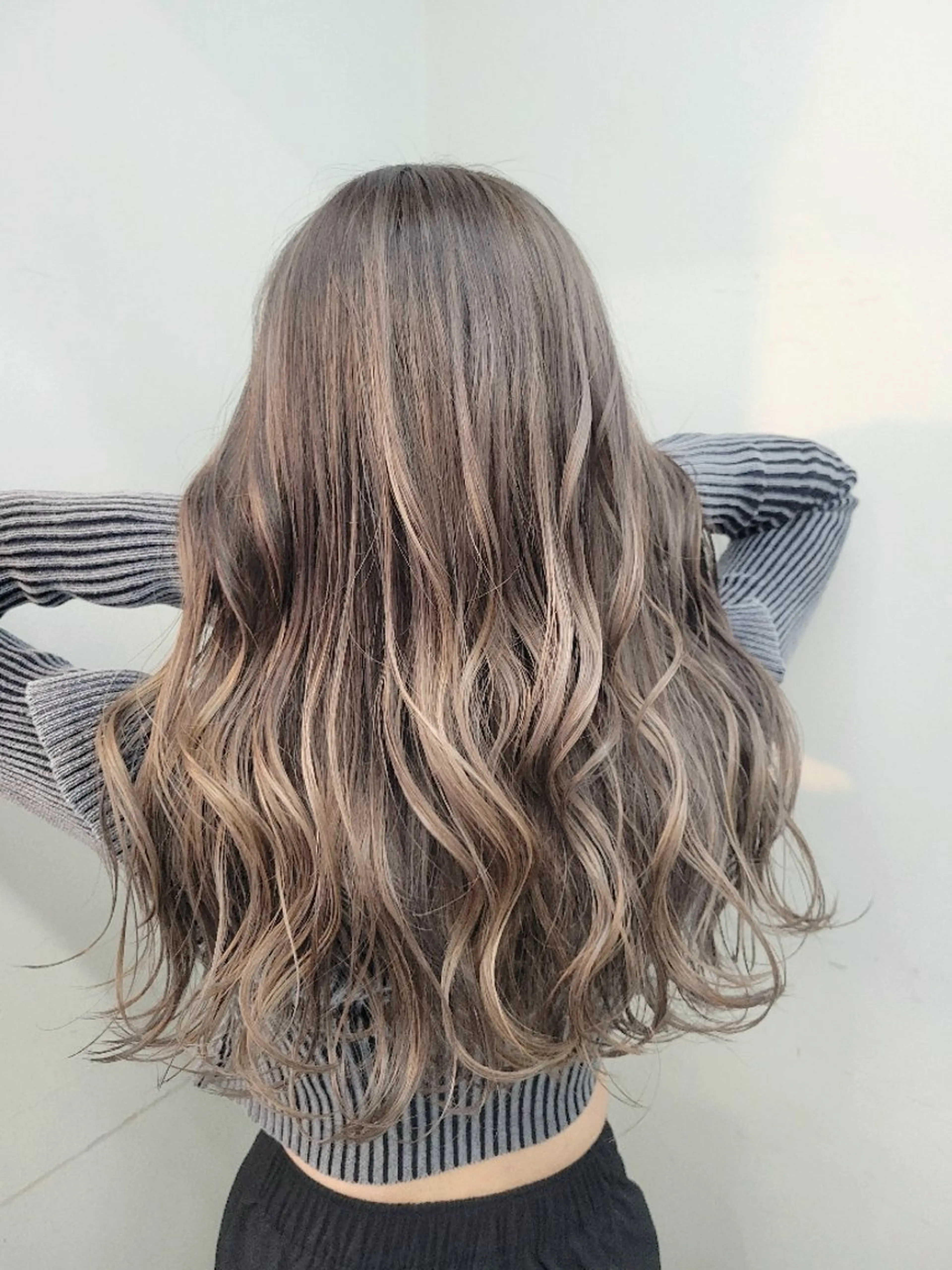 ロング カラー ビーオーダーズ所属・ダブルカラーモデル☆ SHUNYAのヘアスタイル