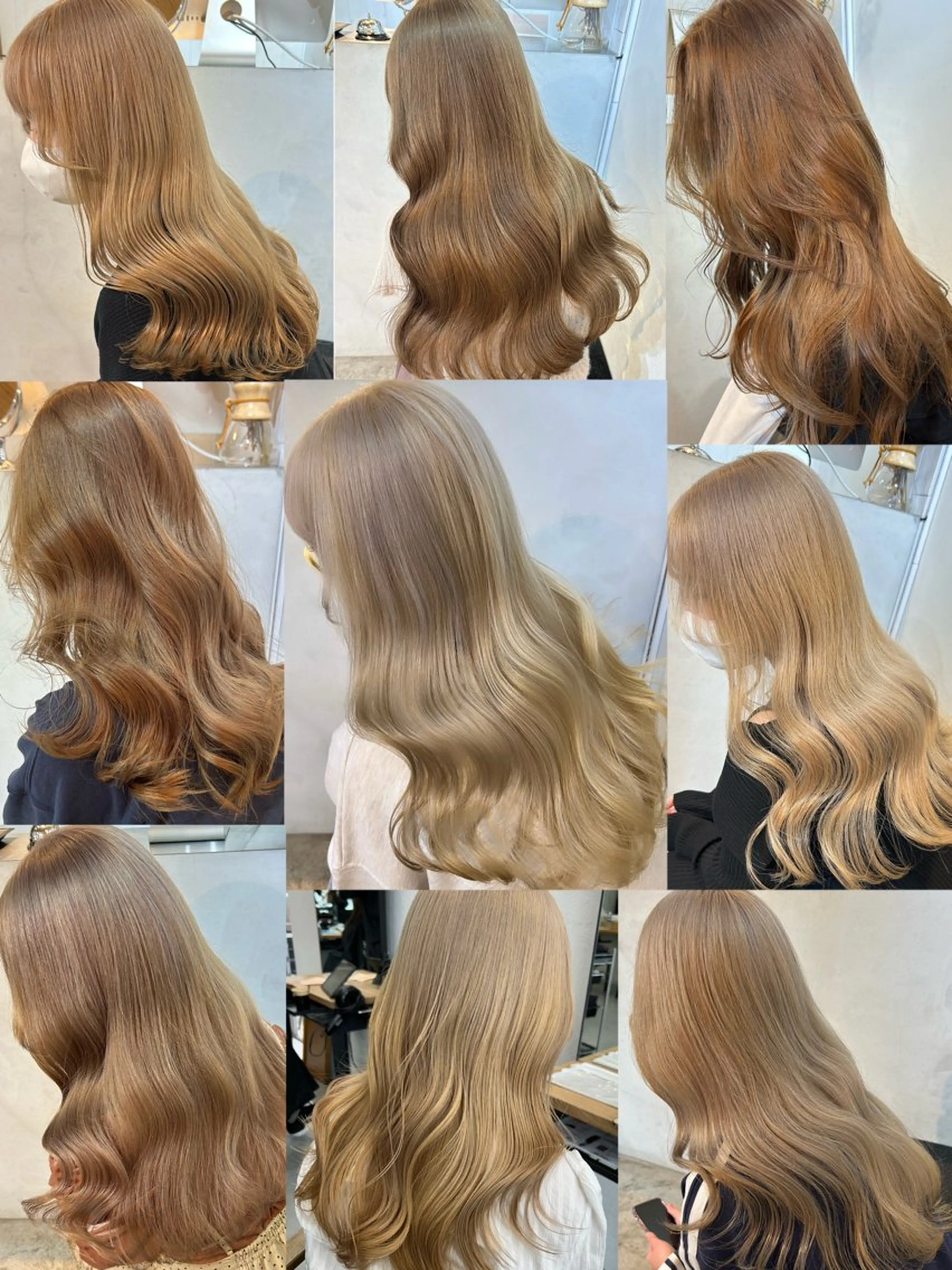 💘《韓国ヘアをプロデュース》カット＋ダブルカラー+トリートメント💘⟡.·*.ケアブリーチ無料⟡.·*.の写真