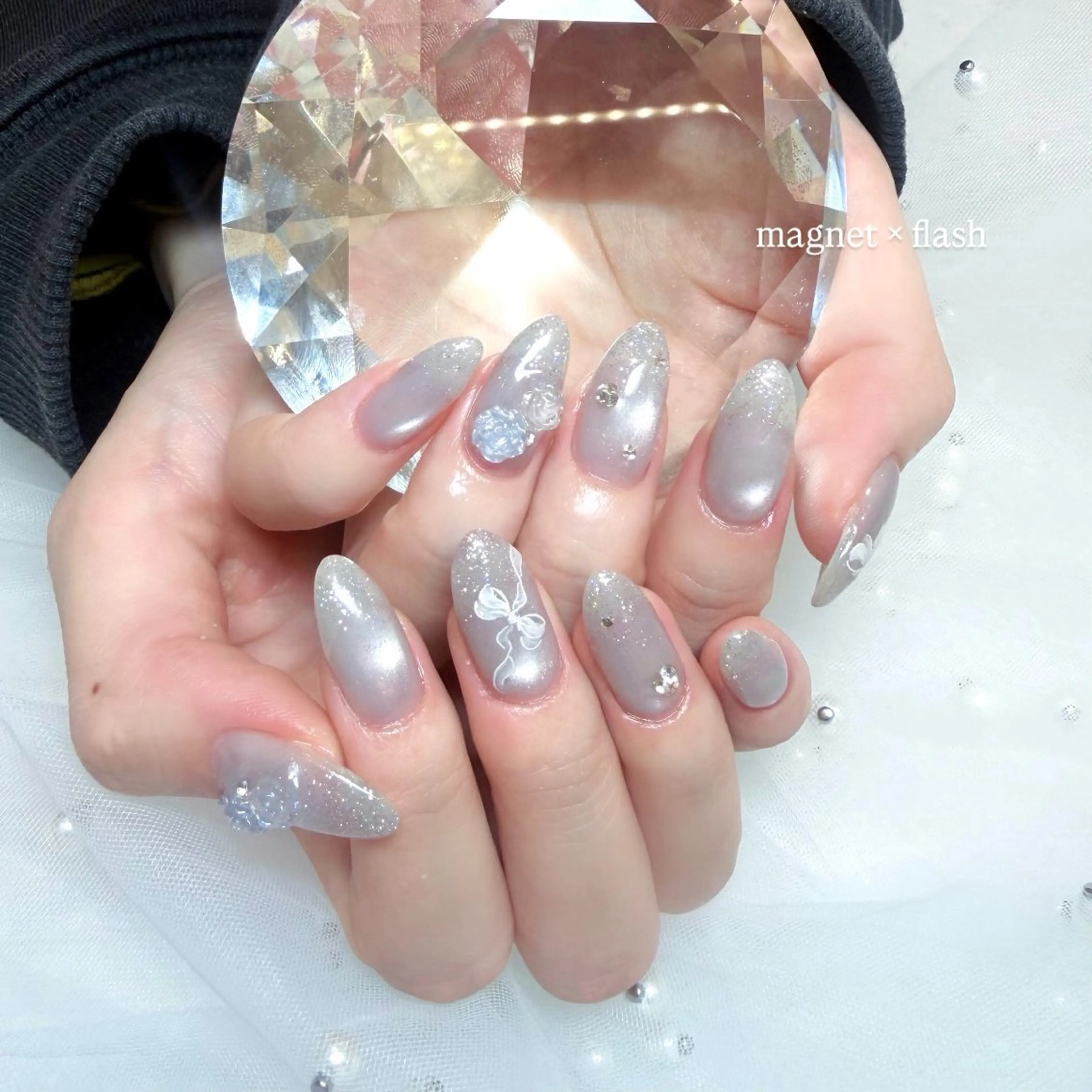 ネイル ハンドネイル Tsuki🌙/渋谷 /パラジェルのネイルデザイン