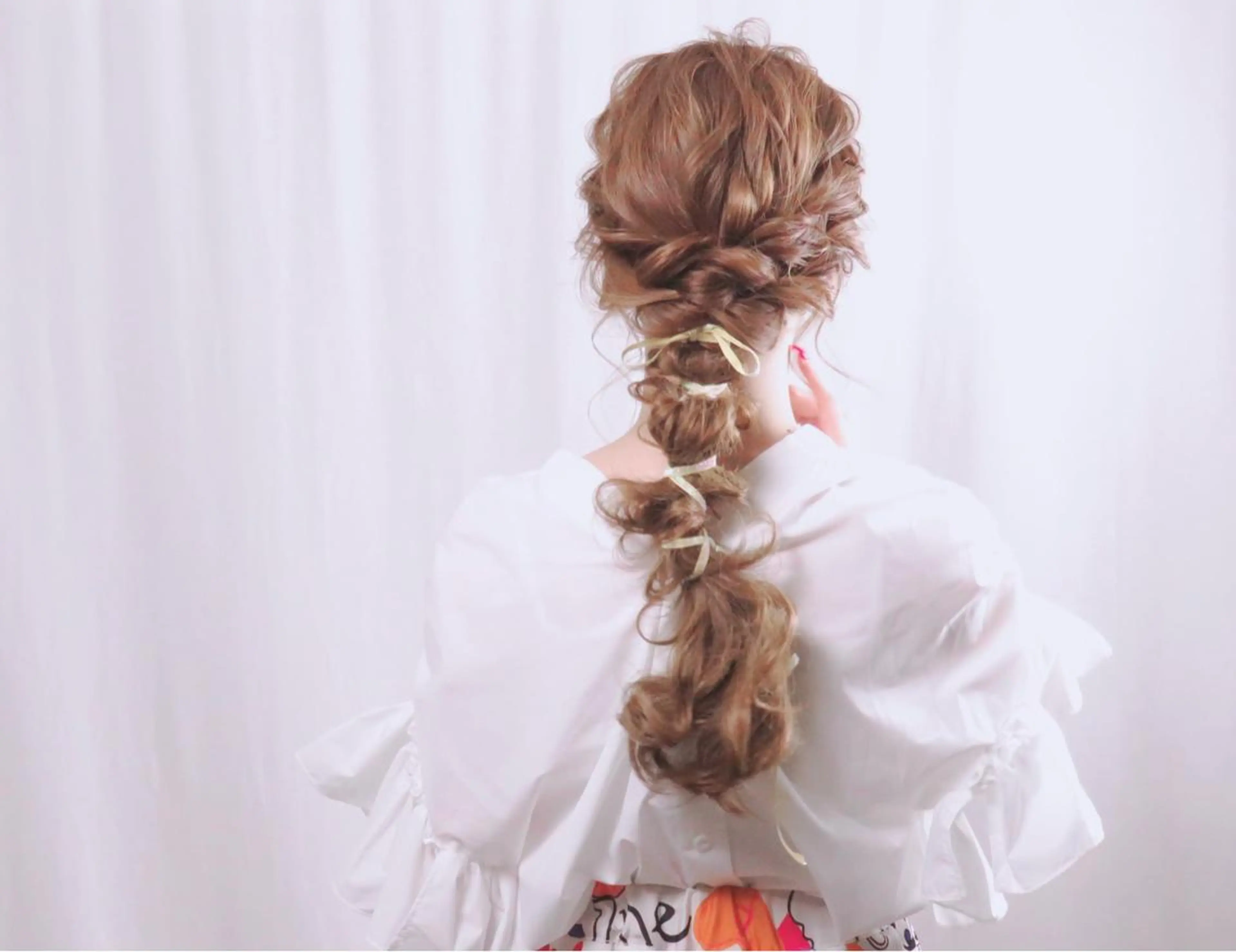 ロング ヘアアレンジ 大阪/ヘアアレンジ /似合わせset💐のヘアスタイル