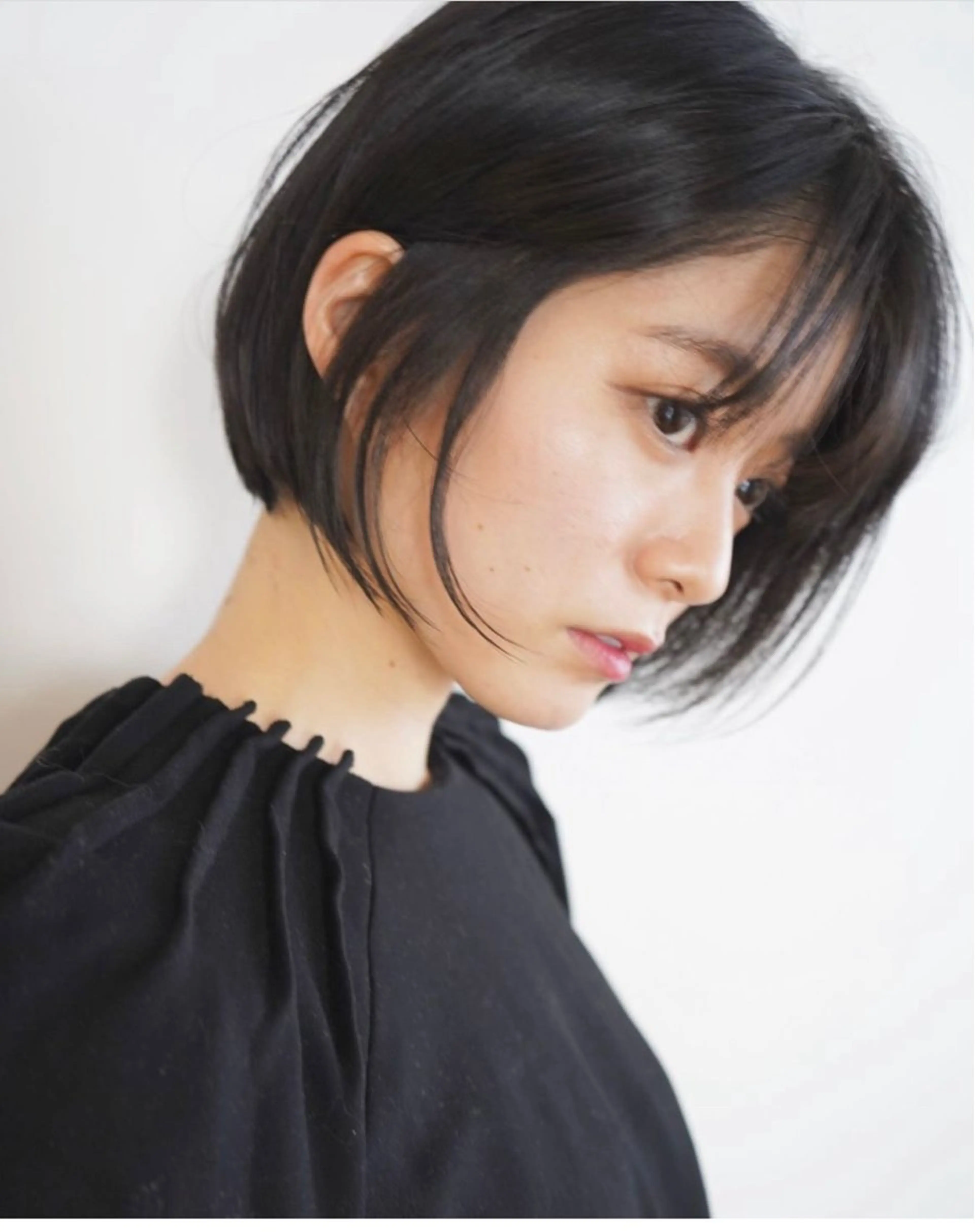 ショート 透明感カラー/似合わ せカット/大島実加永のヘアスタイル