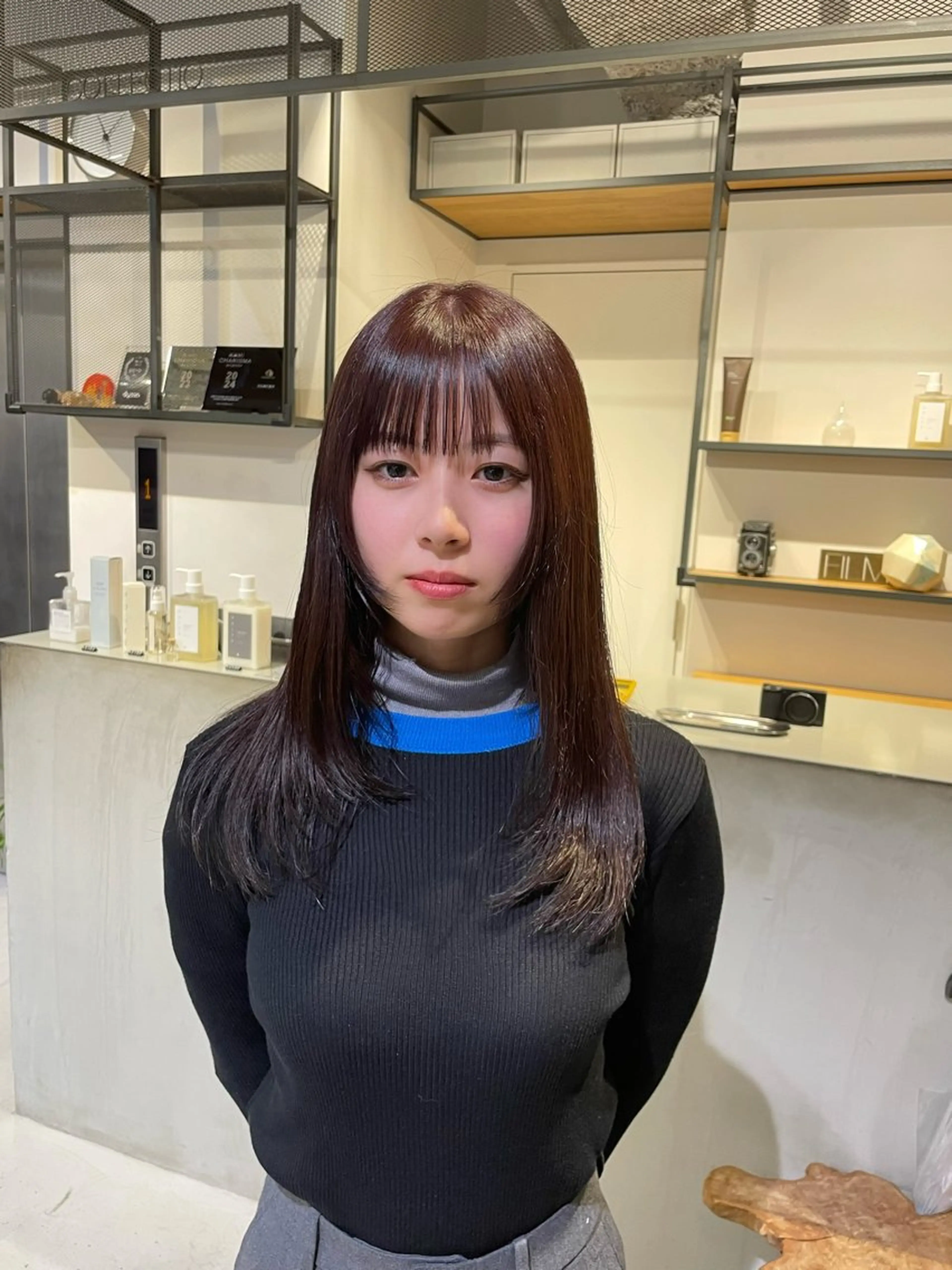 セミロング FILMS銀座 Shoのヘアスタイル