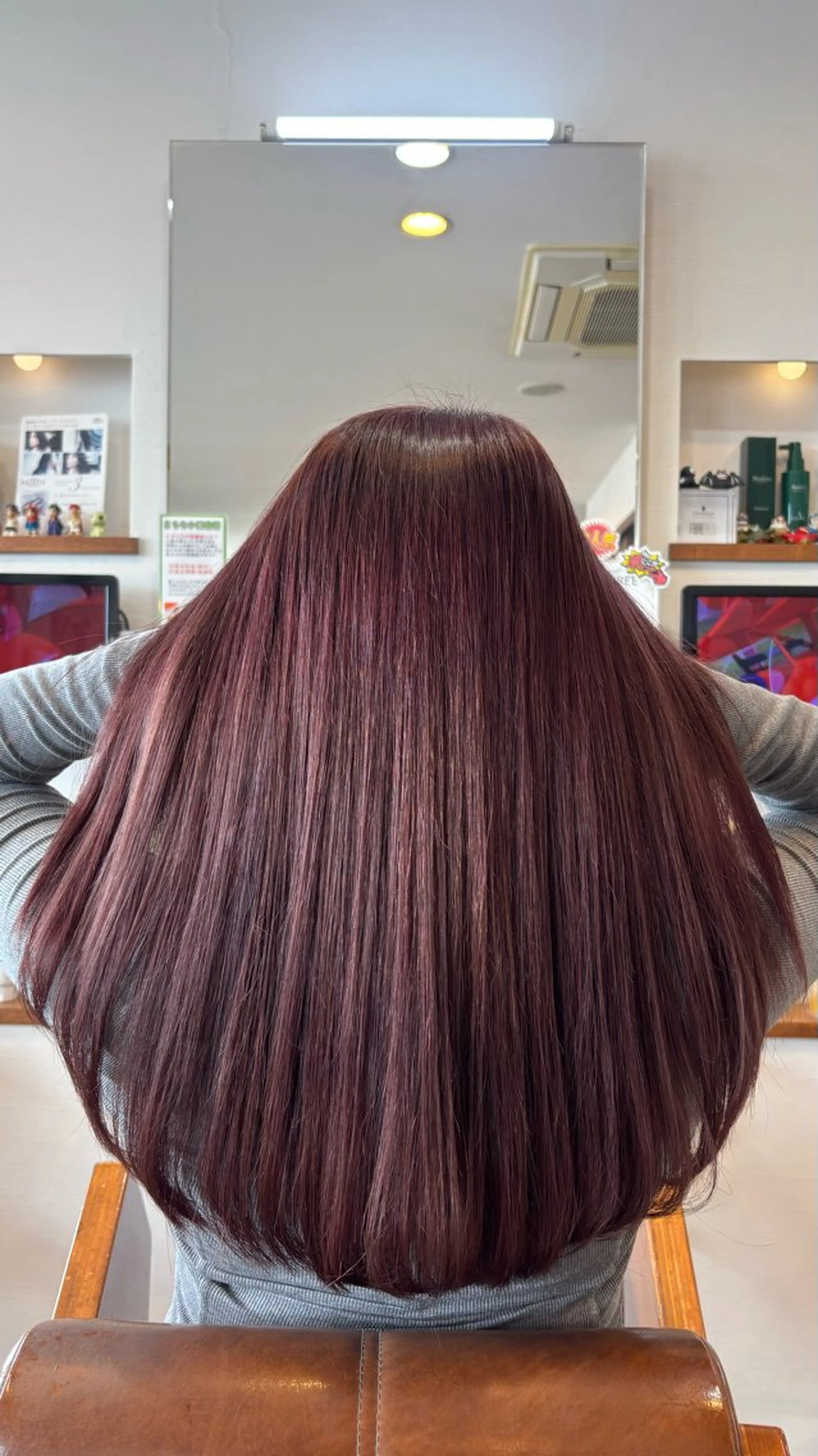 シングルカラー （白髪染め込み） + トリートメントの写真