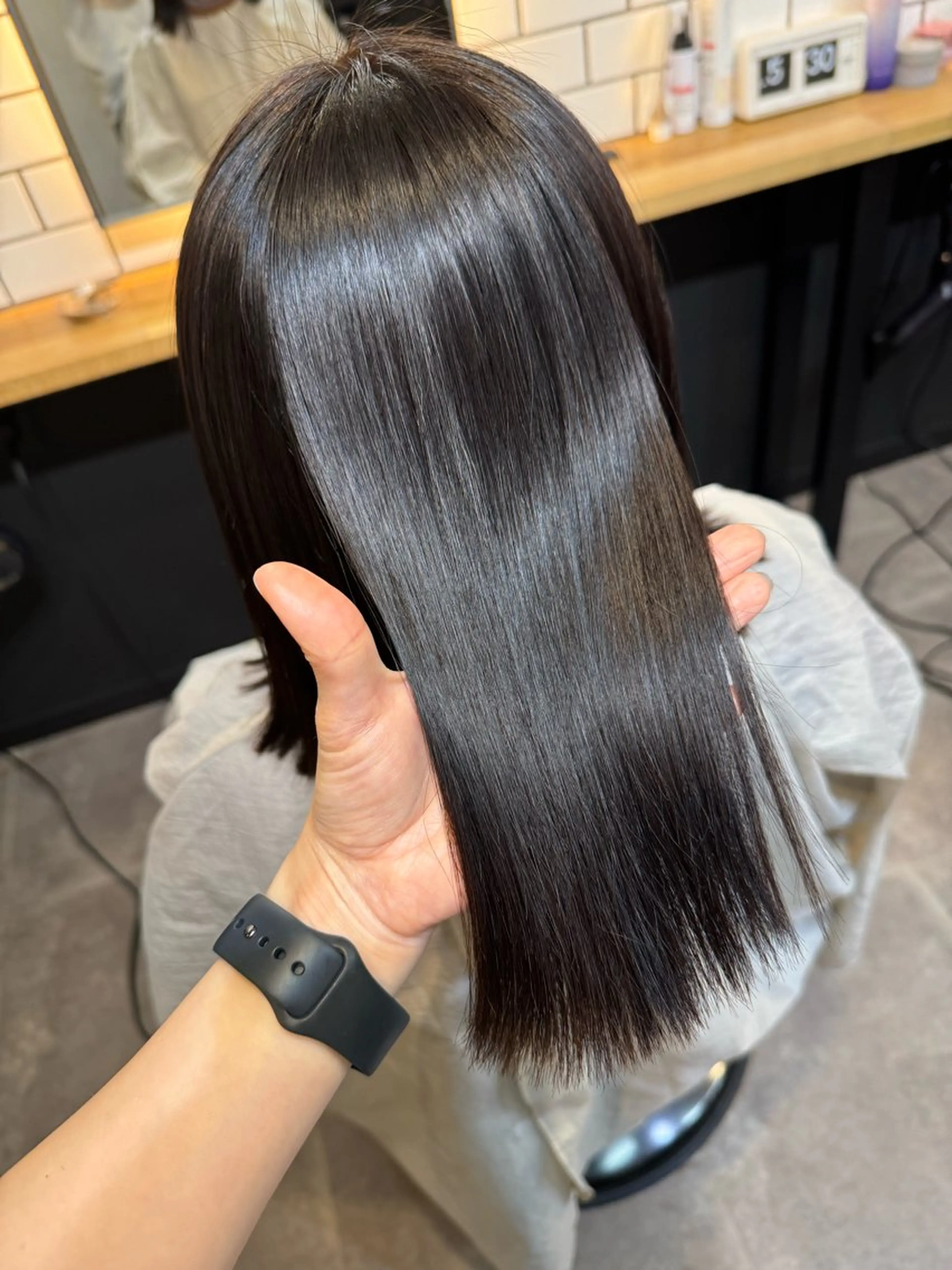 ロング 髪質改善 似合わせカット 縮毛矯正 トリートメント 吉祥寺プルエクステ 🌟Hiraiのヘアスタイル