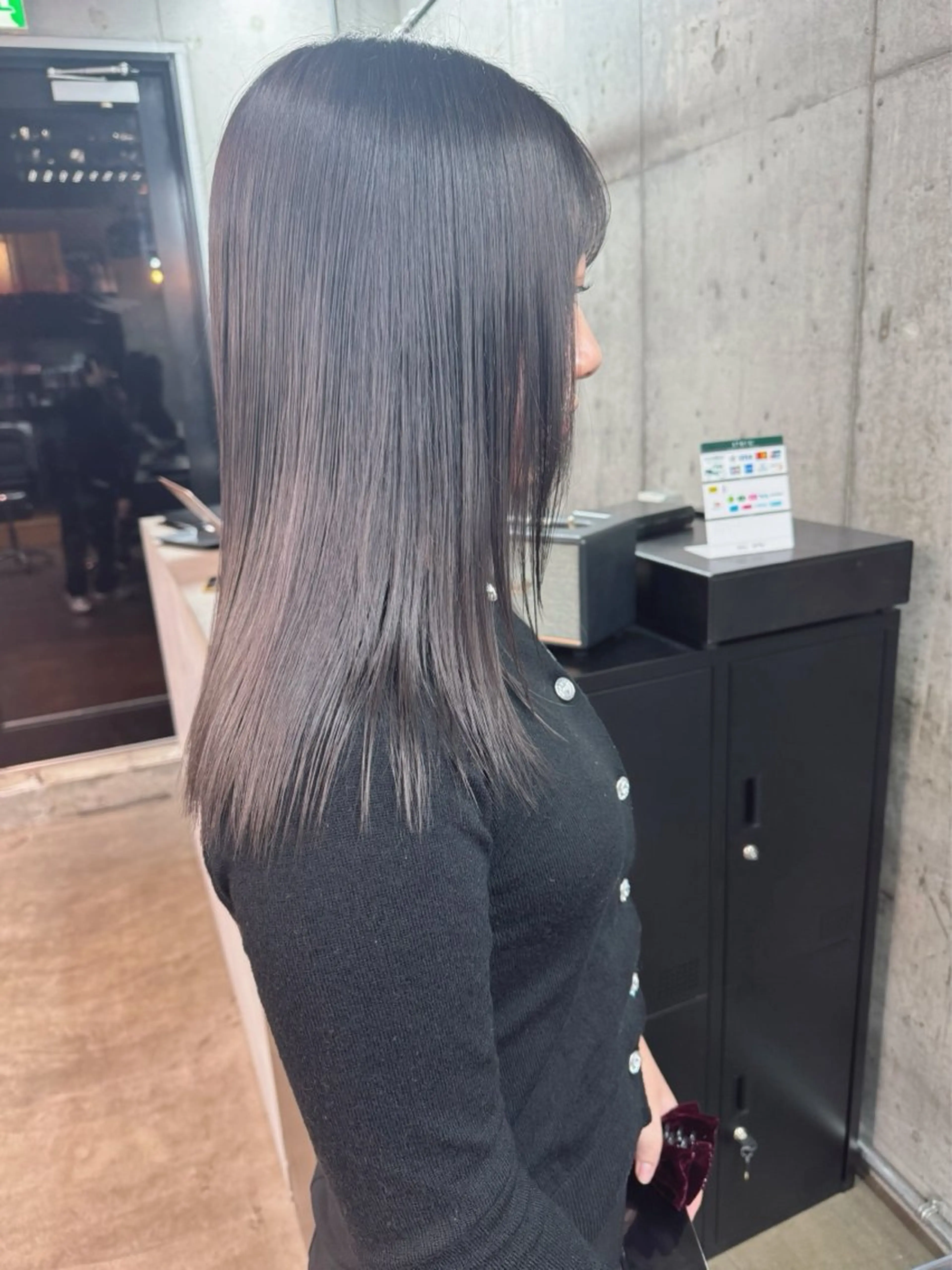 ミディアム HOODS hair salon所属・透明感カラー🌿ボブ ✨飛田 ケイのヘアスタイル