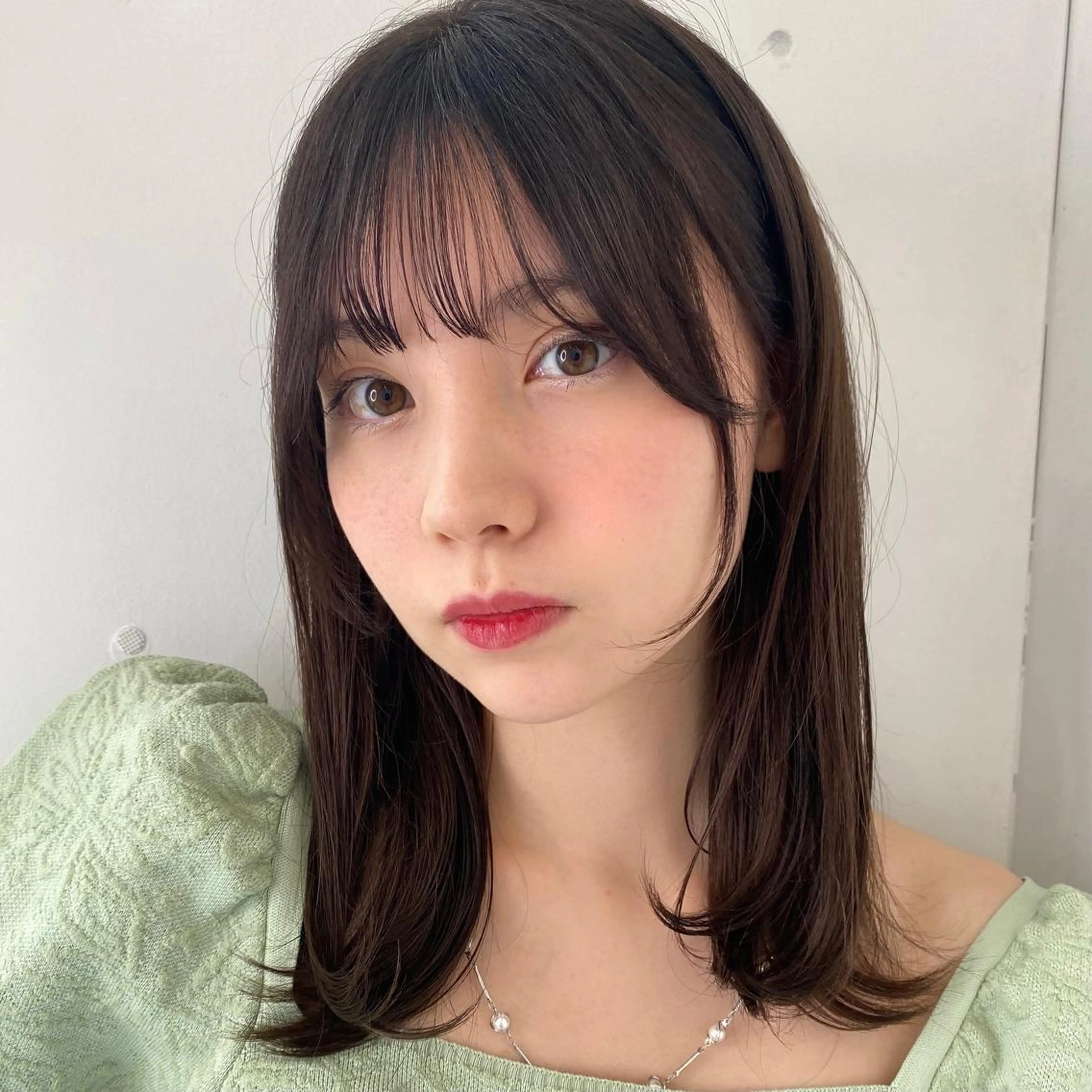 ミディアム カラー 🪭risa 暖色/レイヤー🪭のヘアスタイル