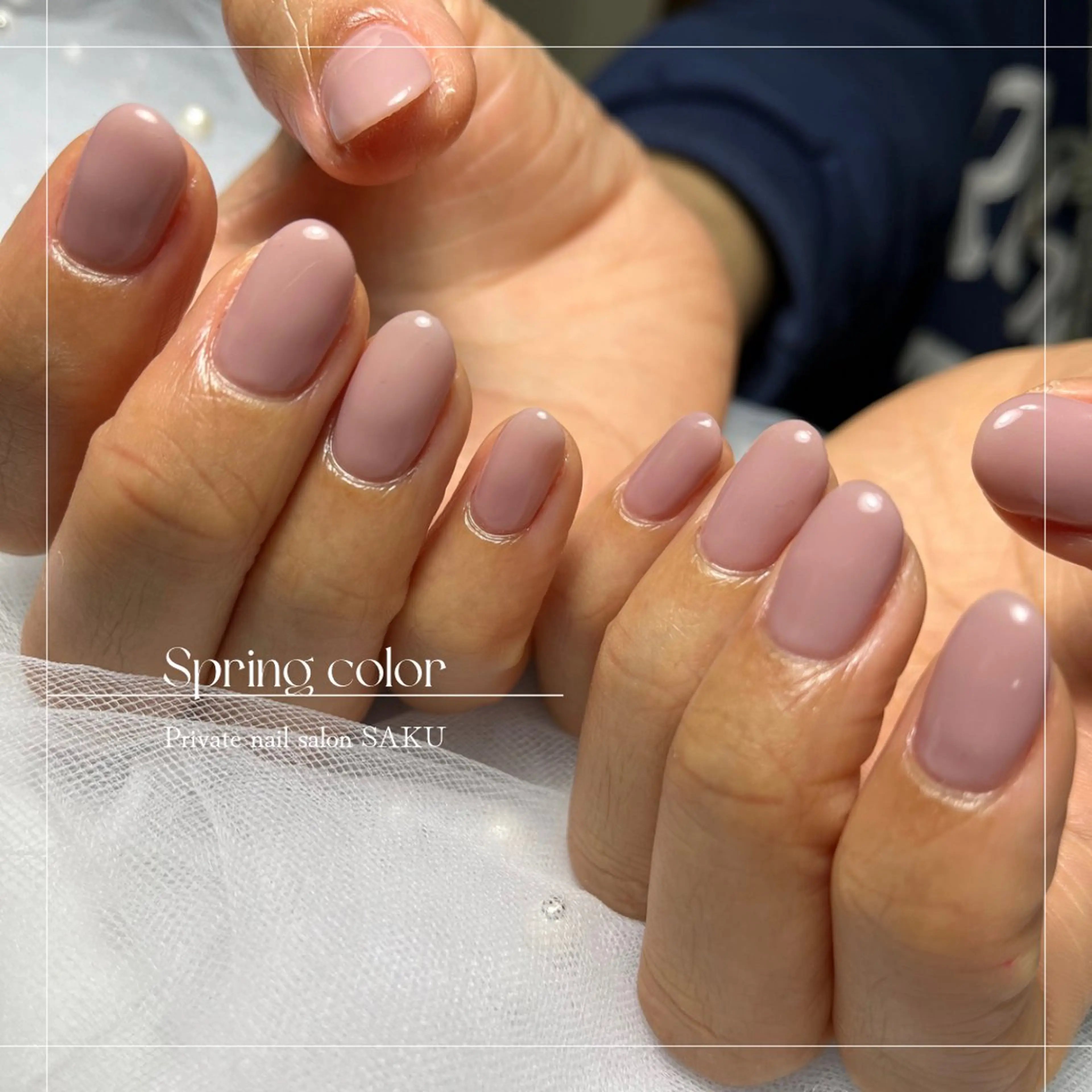 ネイル 春ネイル ハンドネイル SAKU nail 作島茜のネイルデザイン