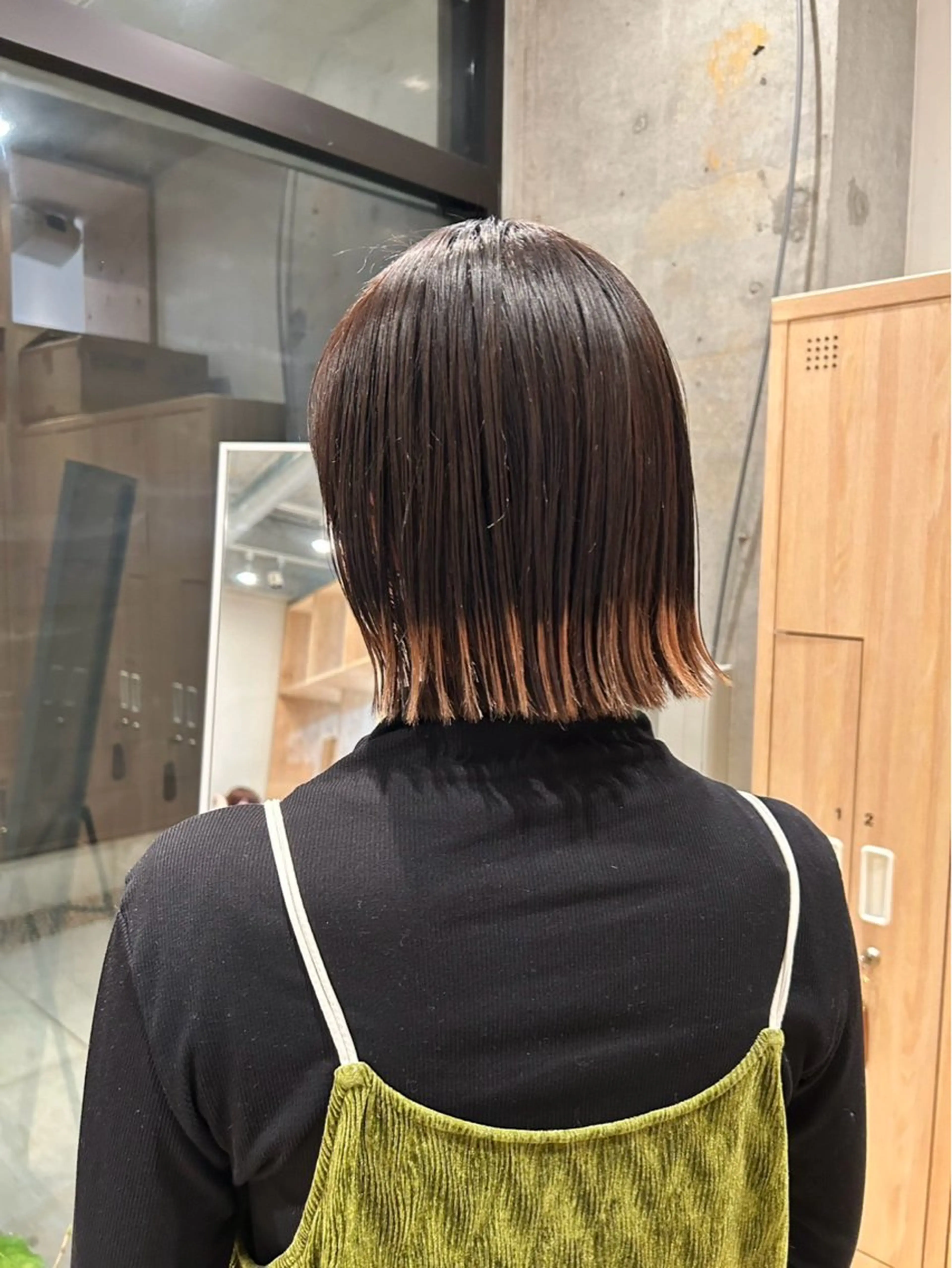 カラー 艶カラー/ボブカット 【lyann】ゆきののヘアスタイル