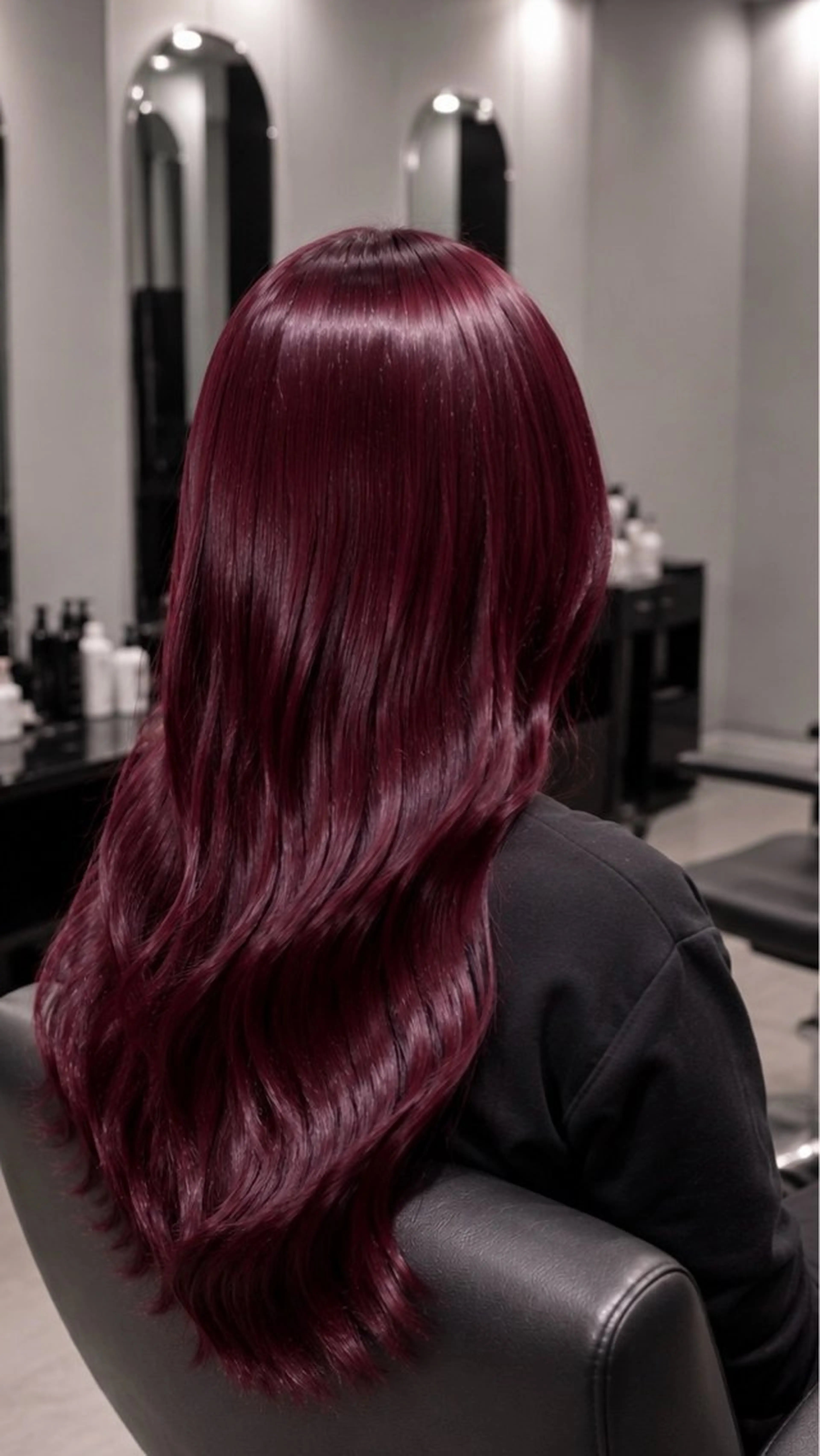 ロング カラー カット ヘアカラー トリートメント 髪質改善 / 暖色カラー/井上未悠のヘアスタイル