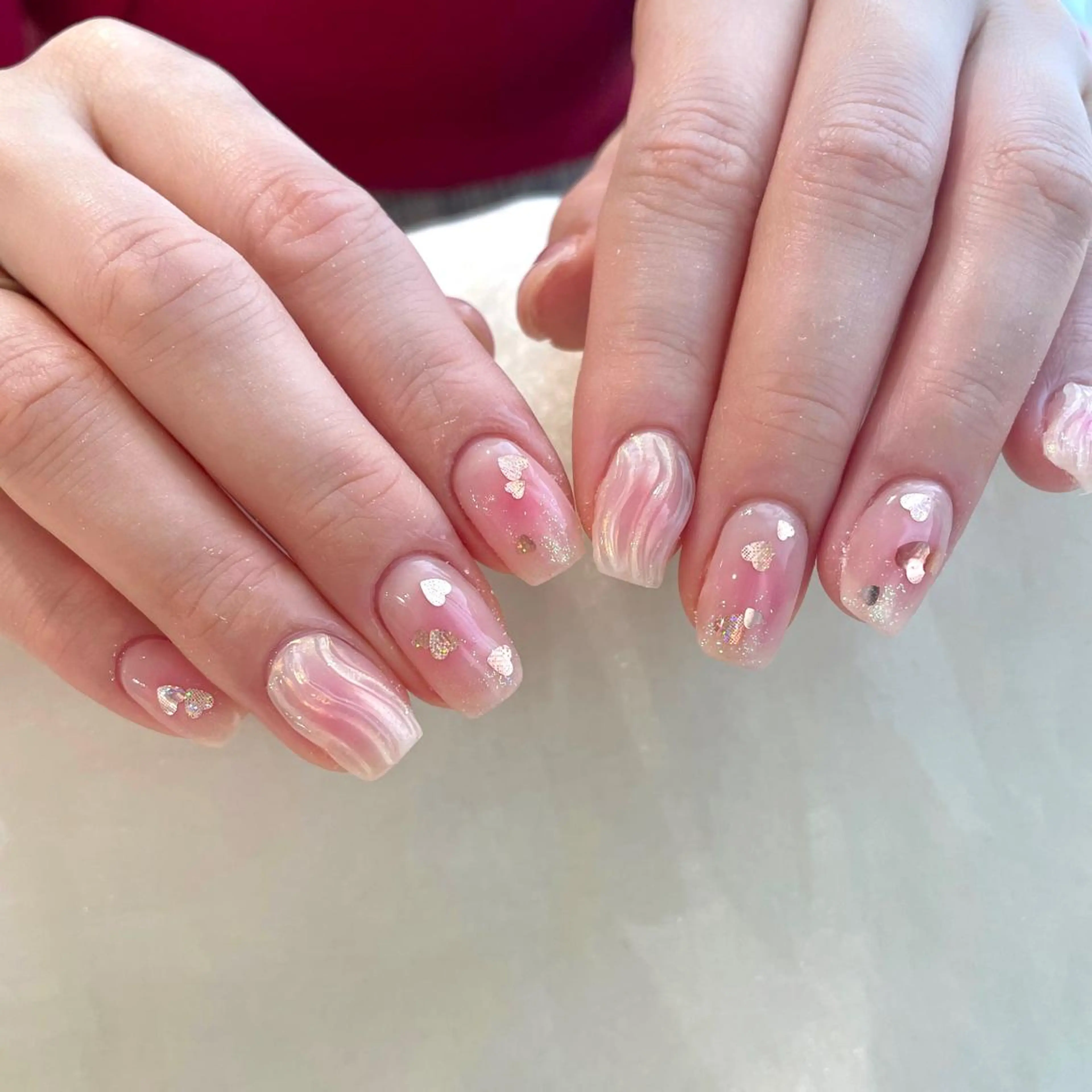 ネイル ハンドネイル 新井 ひなののネイルデザイン