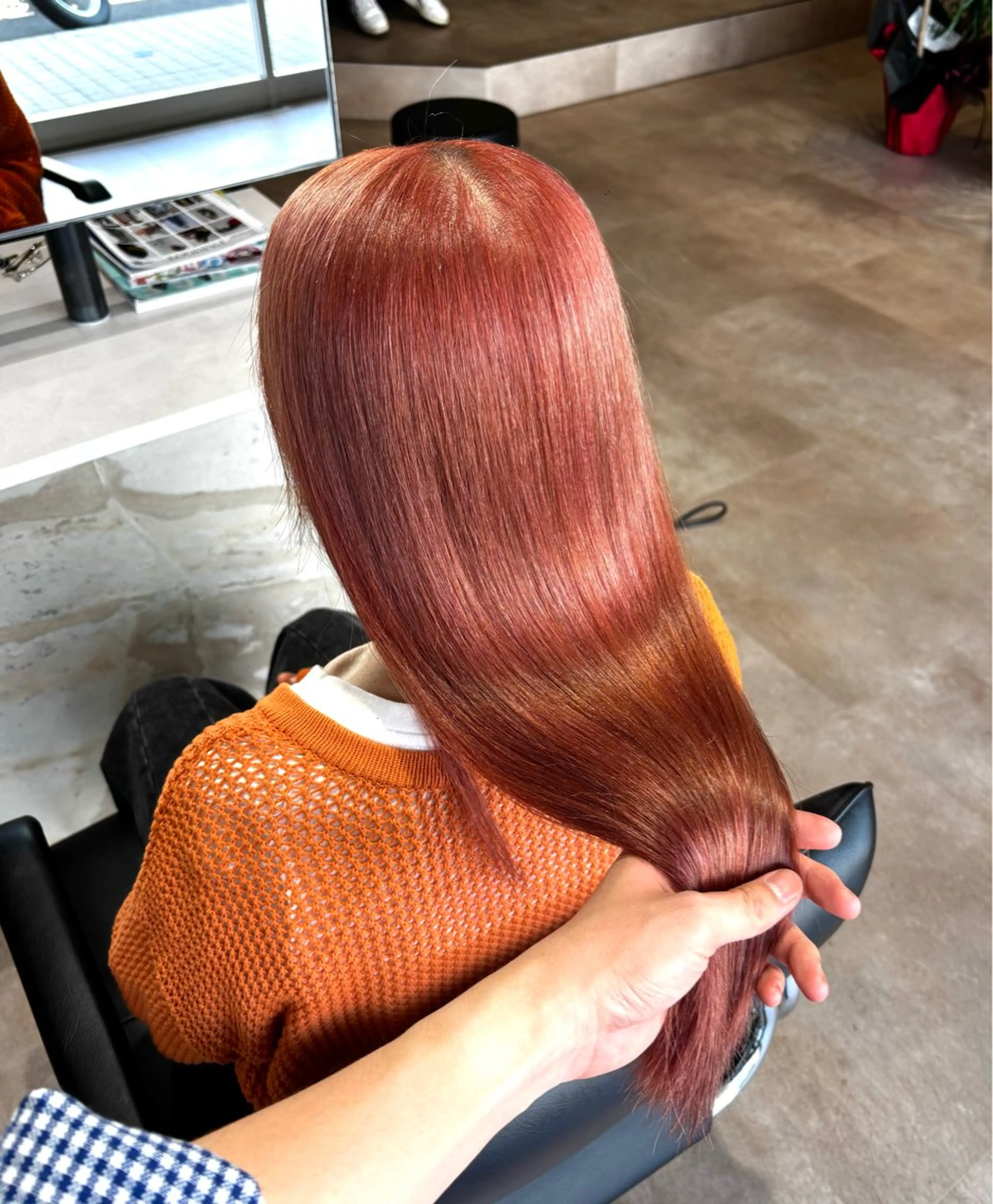 ロング 本田 央介のヘアスタイル