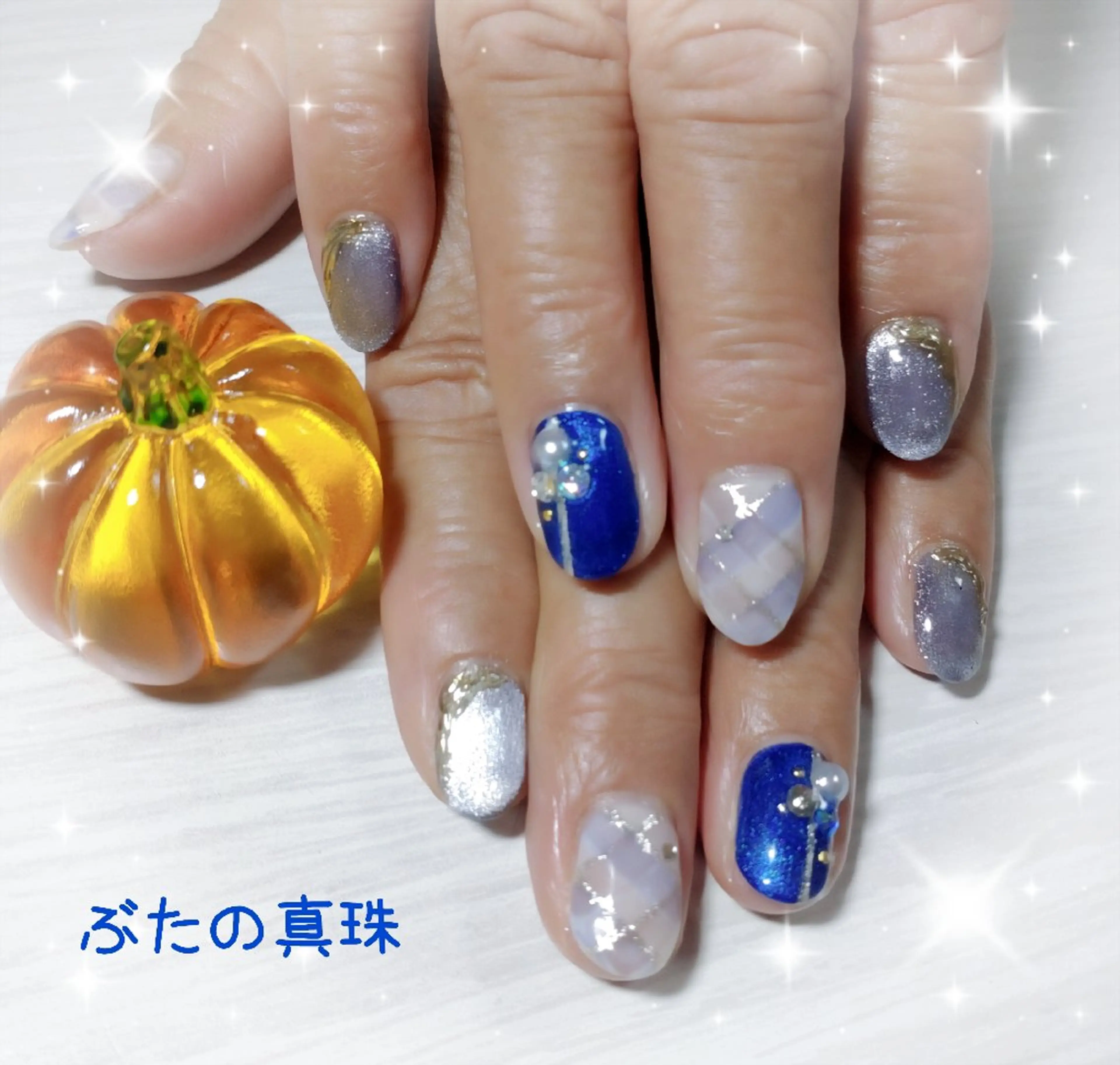 ネイル ハンドネイル 林 珠里のネイルデザイン