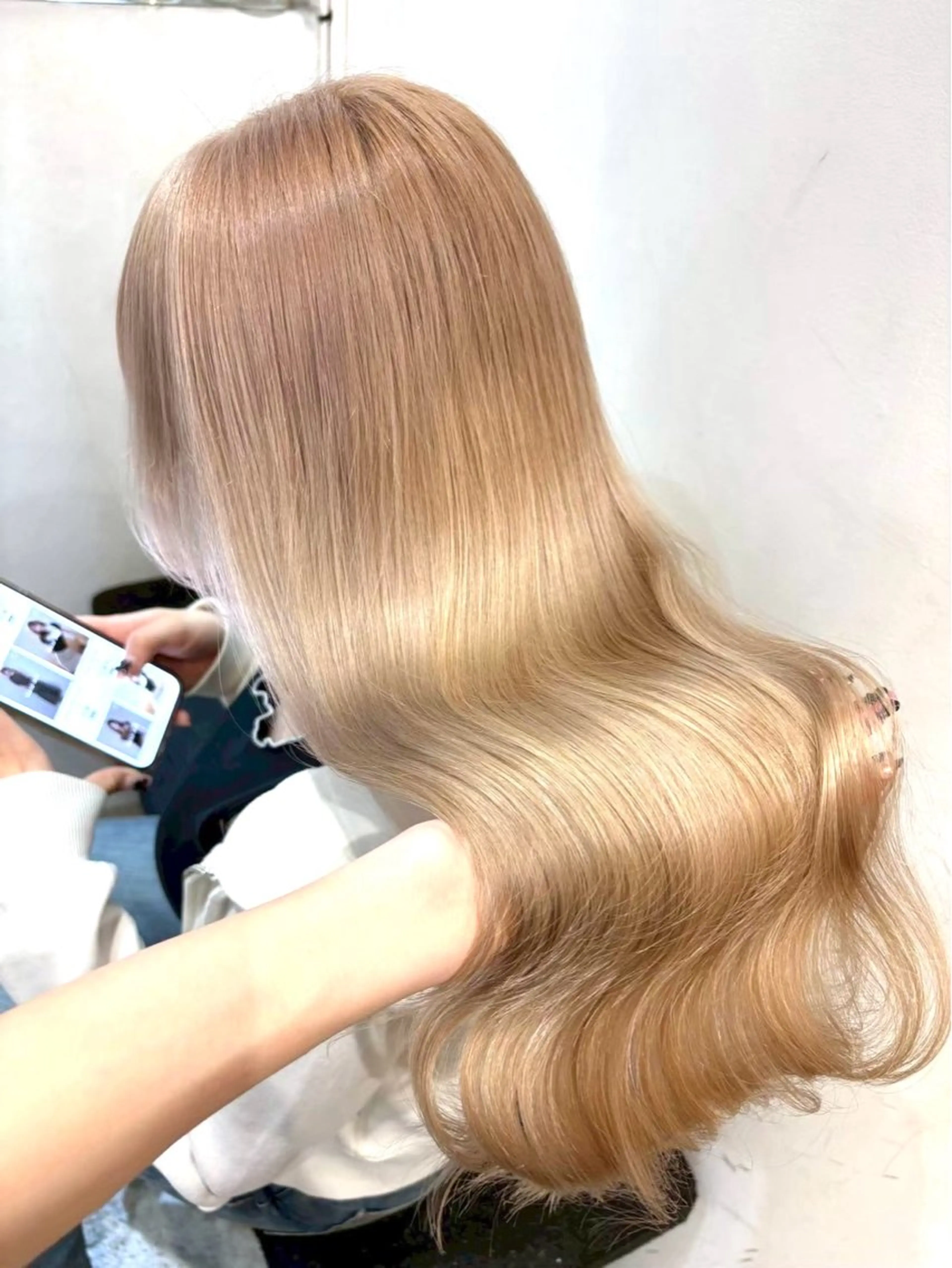 カラー ヘアカラー ハイトーンカラー/ hinata🪽のヘアスタイル