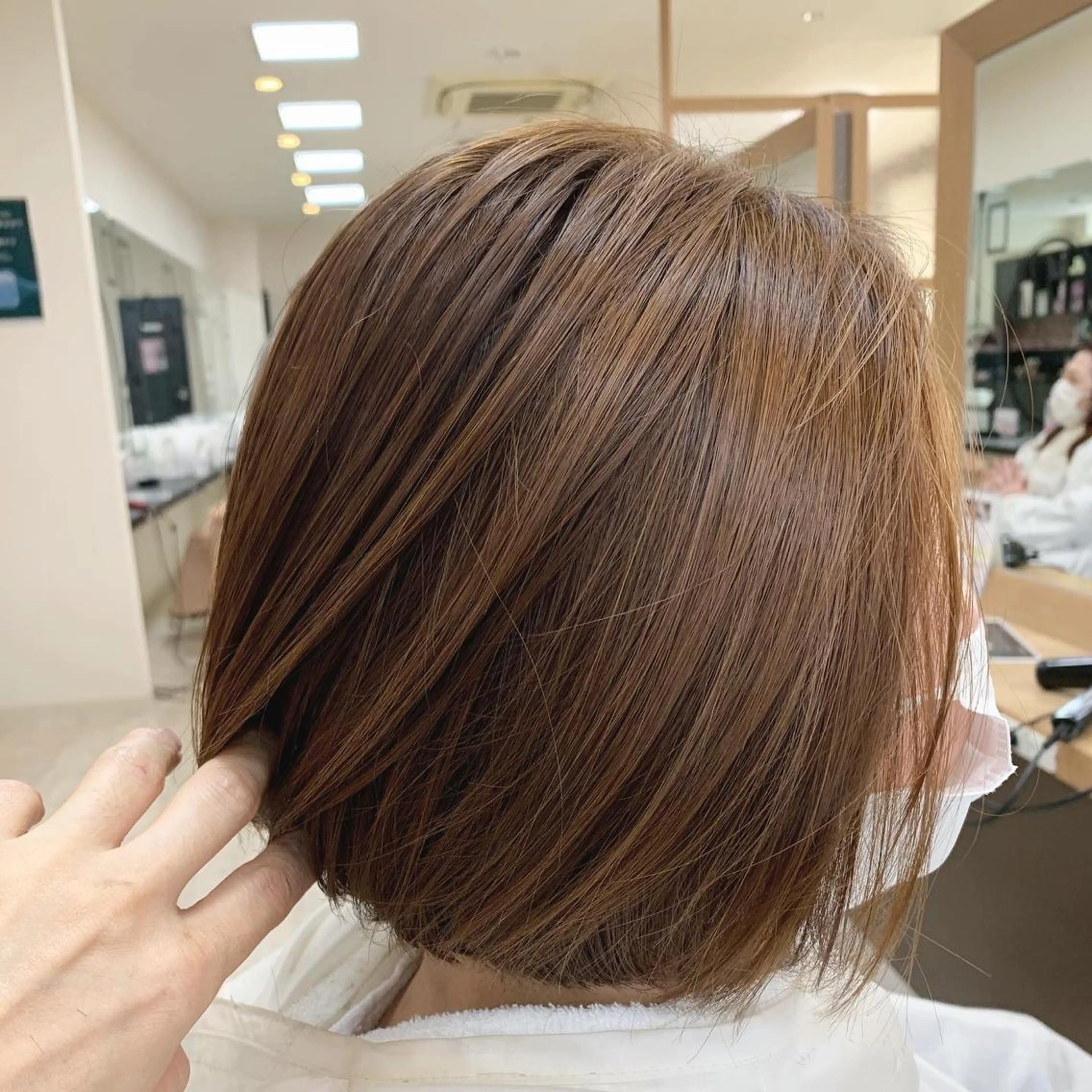 ショート カラー Lien 深井店のヘアスタイル