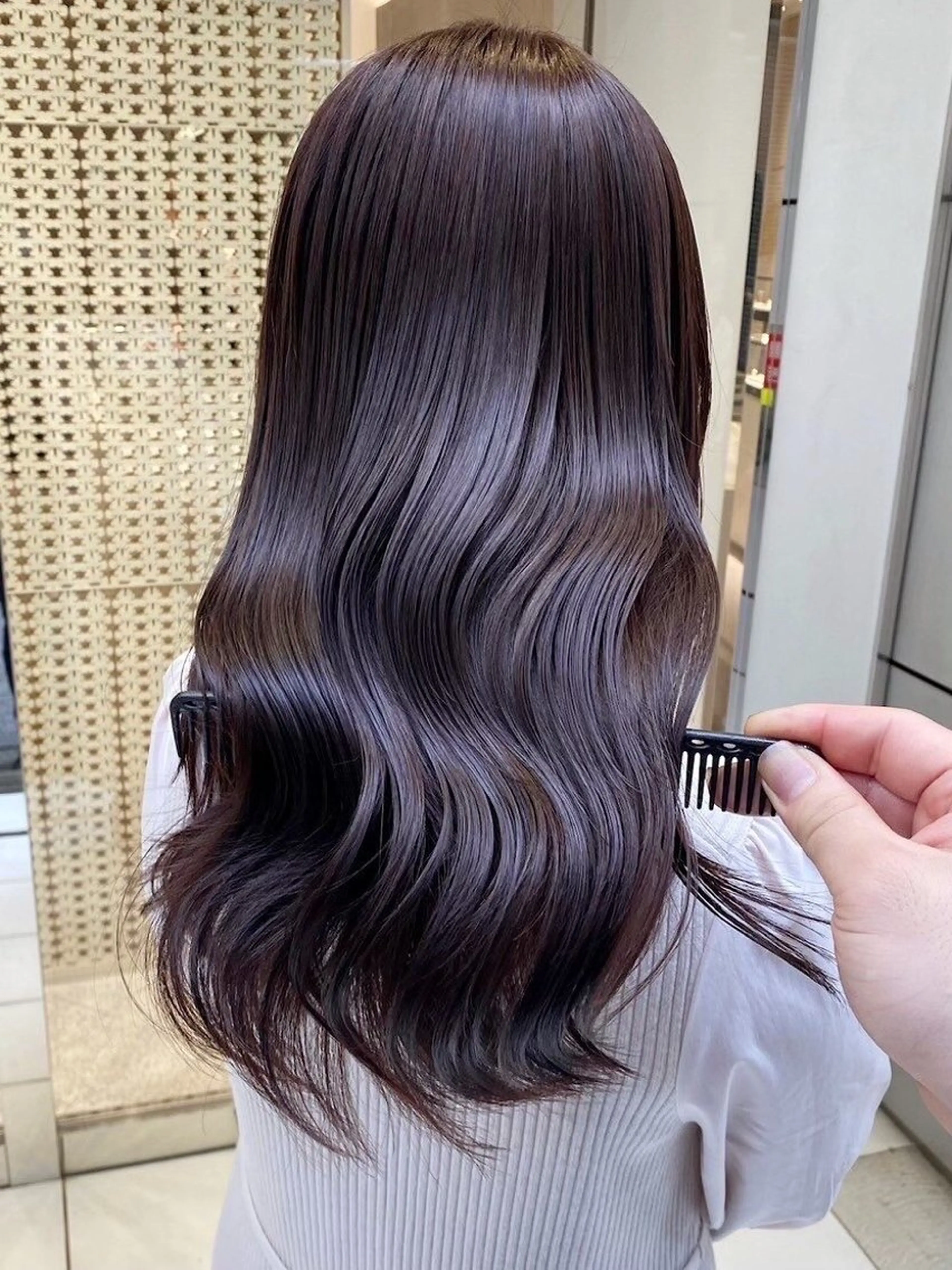 ロング カット ヘアカラー トリートメント ヘアセット Londideal 高橋ヒロシのヘアスタイル