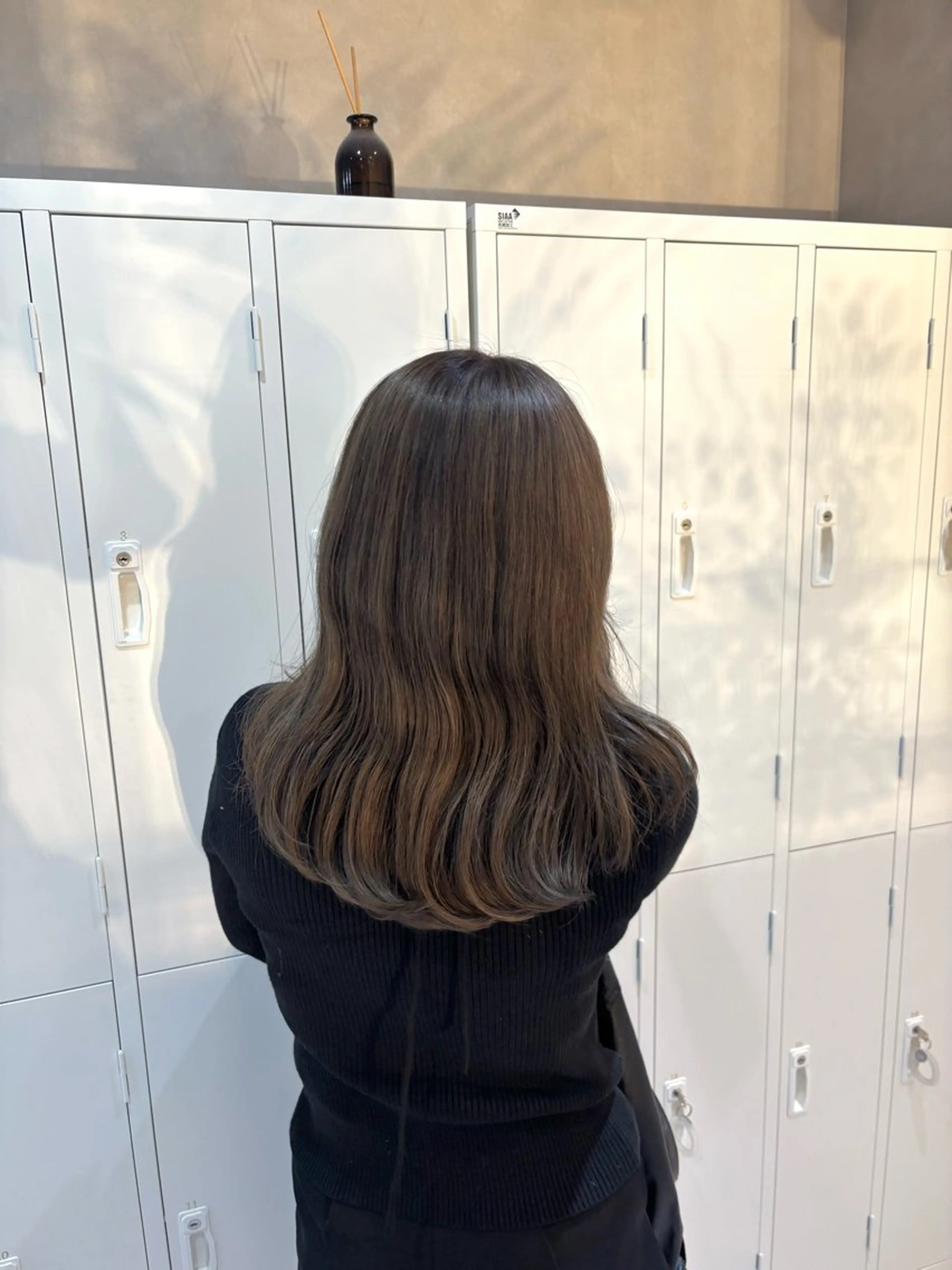 カラー ヘアカラー zina karin୨୧˙˳⋆のヘアスタイル