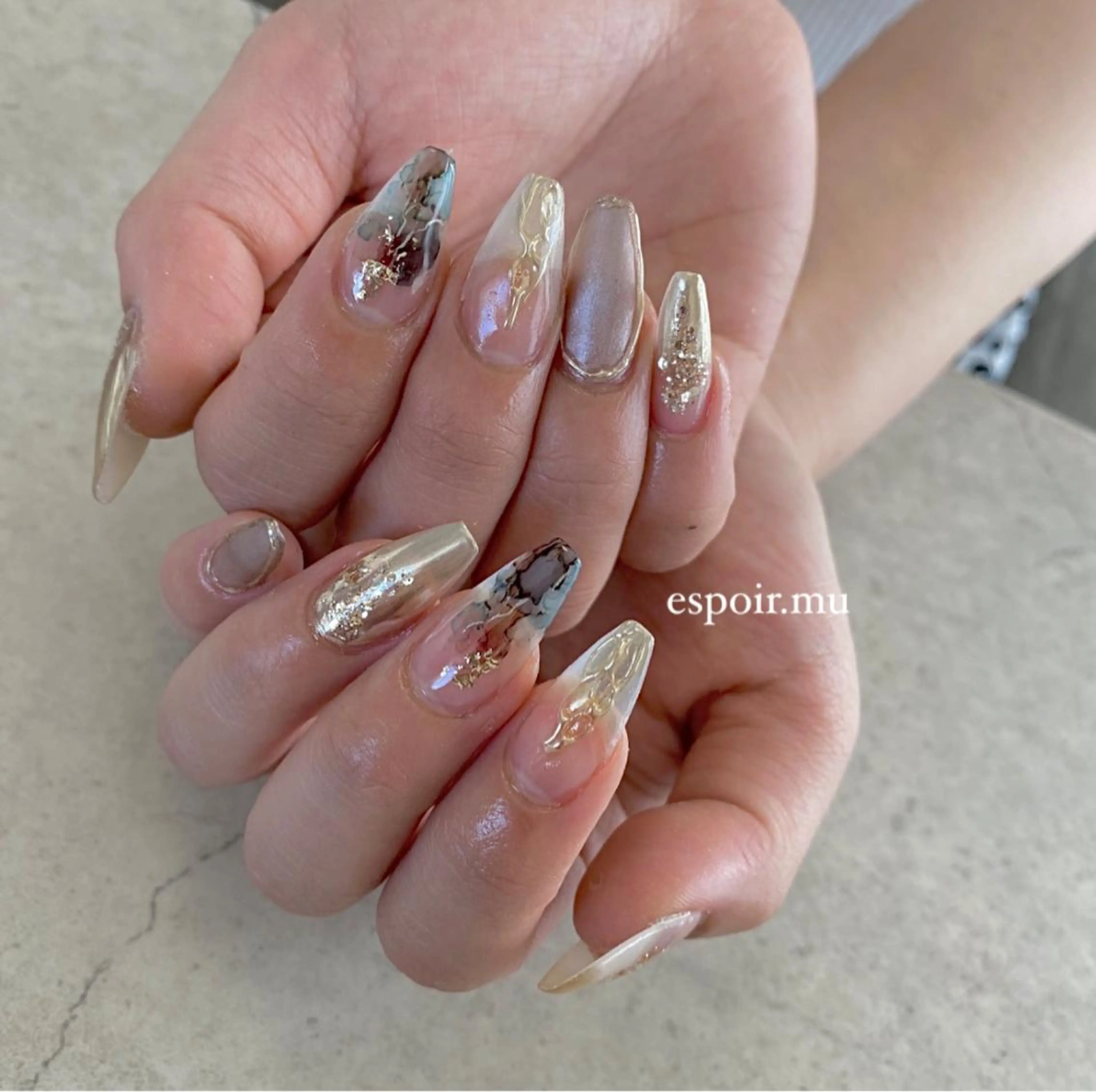 ネイル espoir. muのネイルデザイン