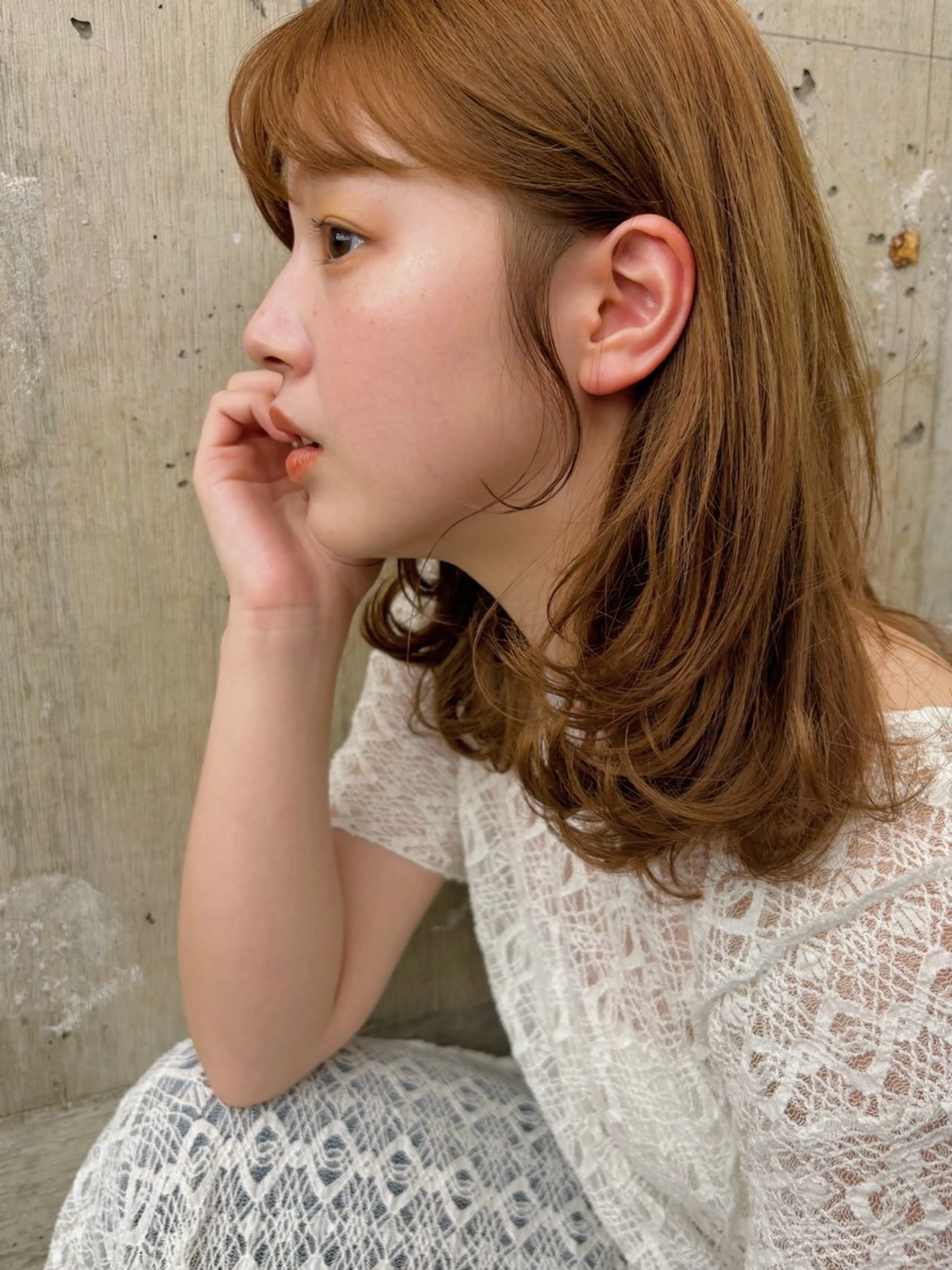 パーマ デジタルパーマ カット パーマ トリートメント ボブ/ミディアム 親しみやすさ/さくらのヘアスタイル