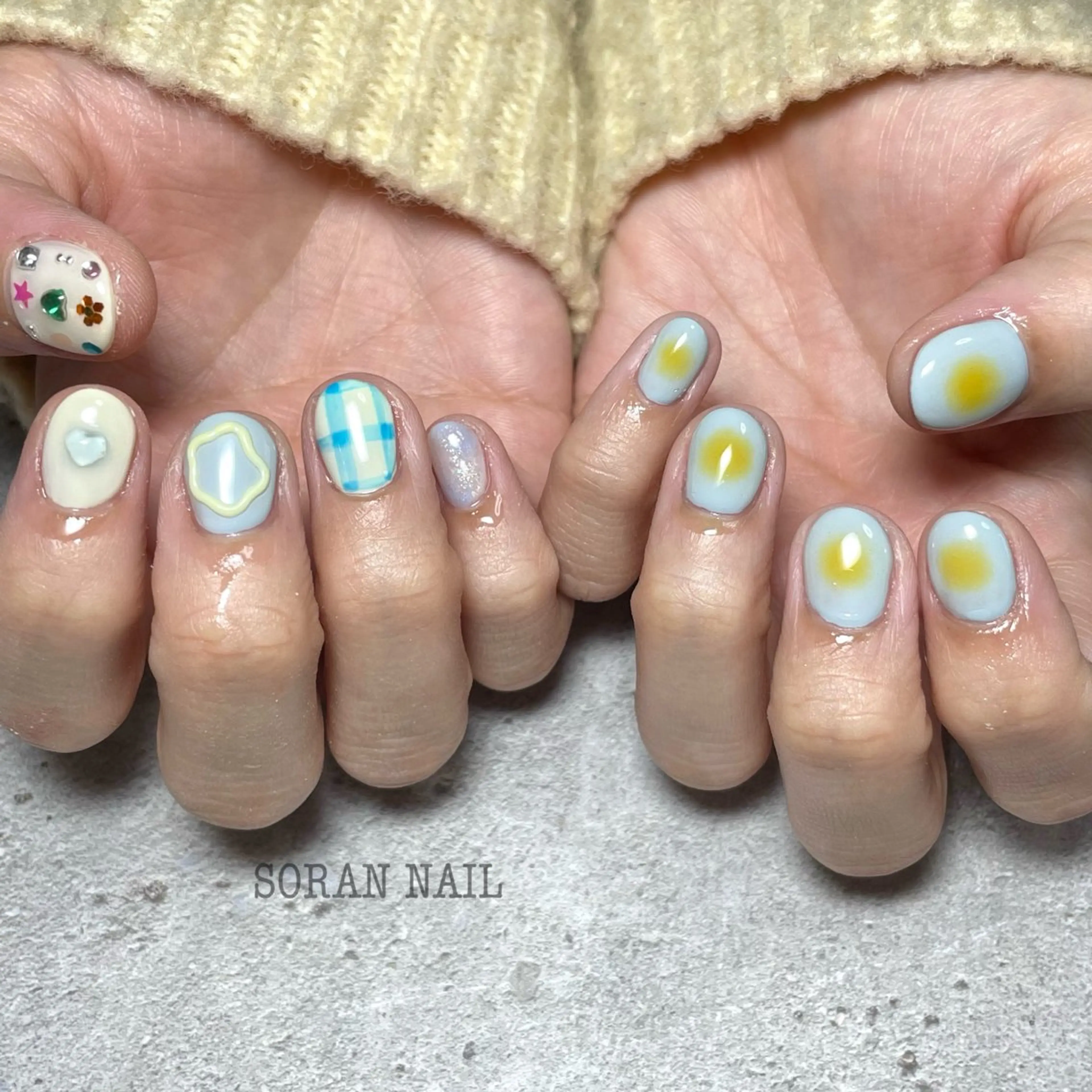 ネイル ハンドネイル soran nailのネイルデザイン