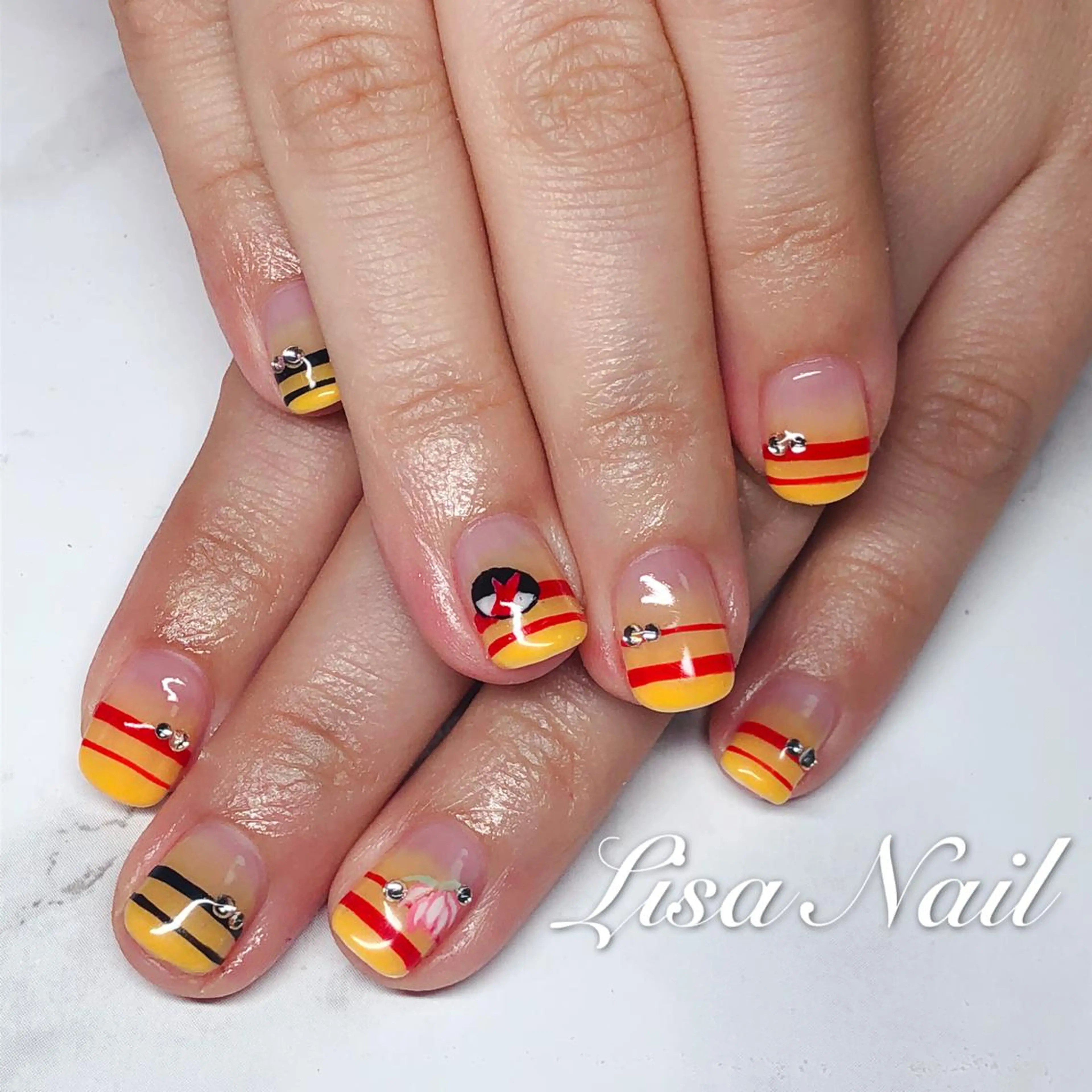 ネイル 🎀 RI🎀のネイルデザイン