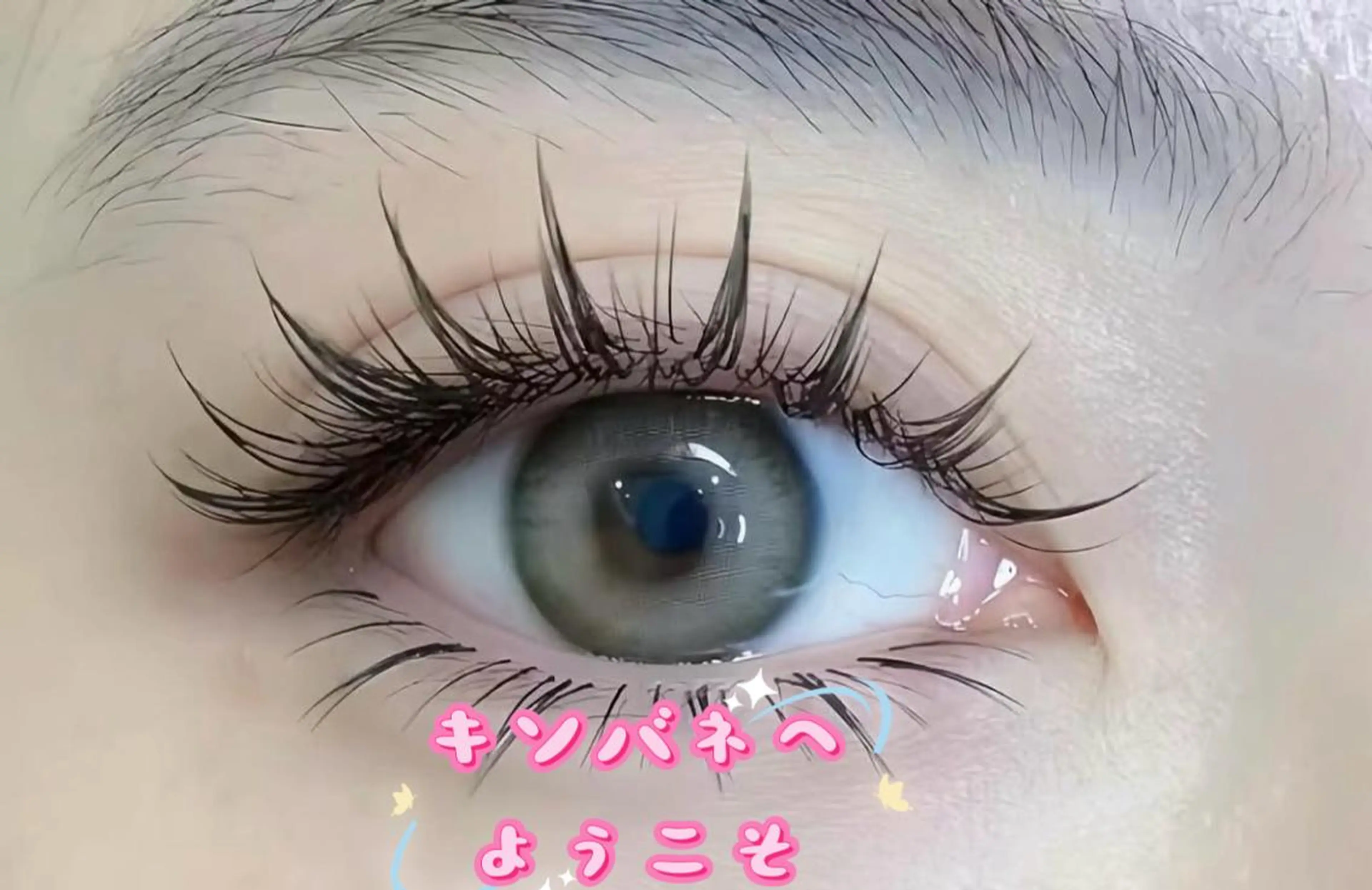 マツエク・マツパ 韓国風マツエク パリジェンヌラッシュリフト まつげパーマ 下まつげエクステ 一重×まつ毛パーマ 東 奈那のマツエク・マツパデザイン