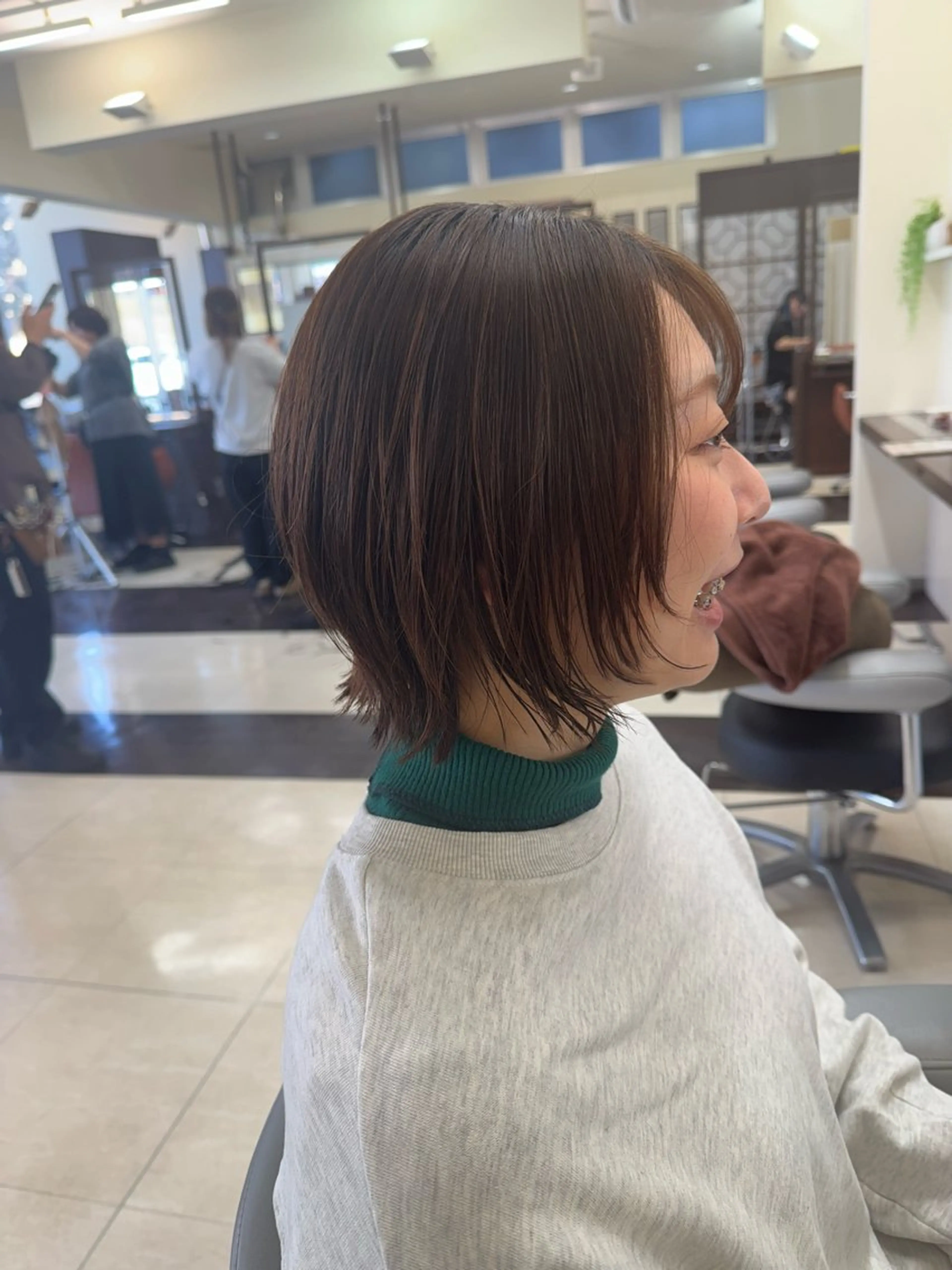 ショート カット ヘアカラー レイヤー職人・ 似合せ美容師そうまのヘアスタイル