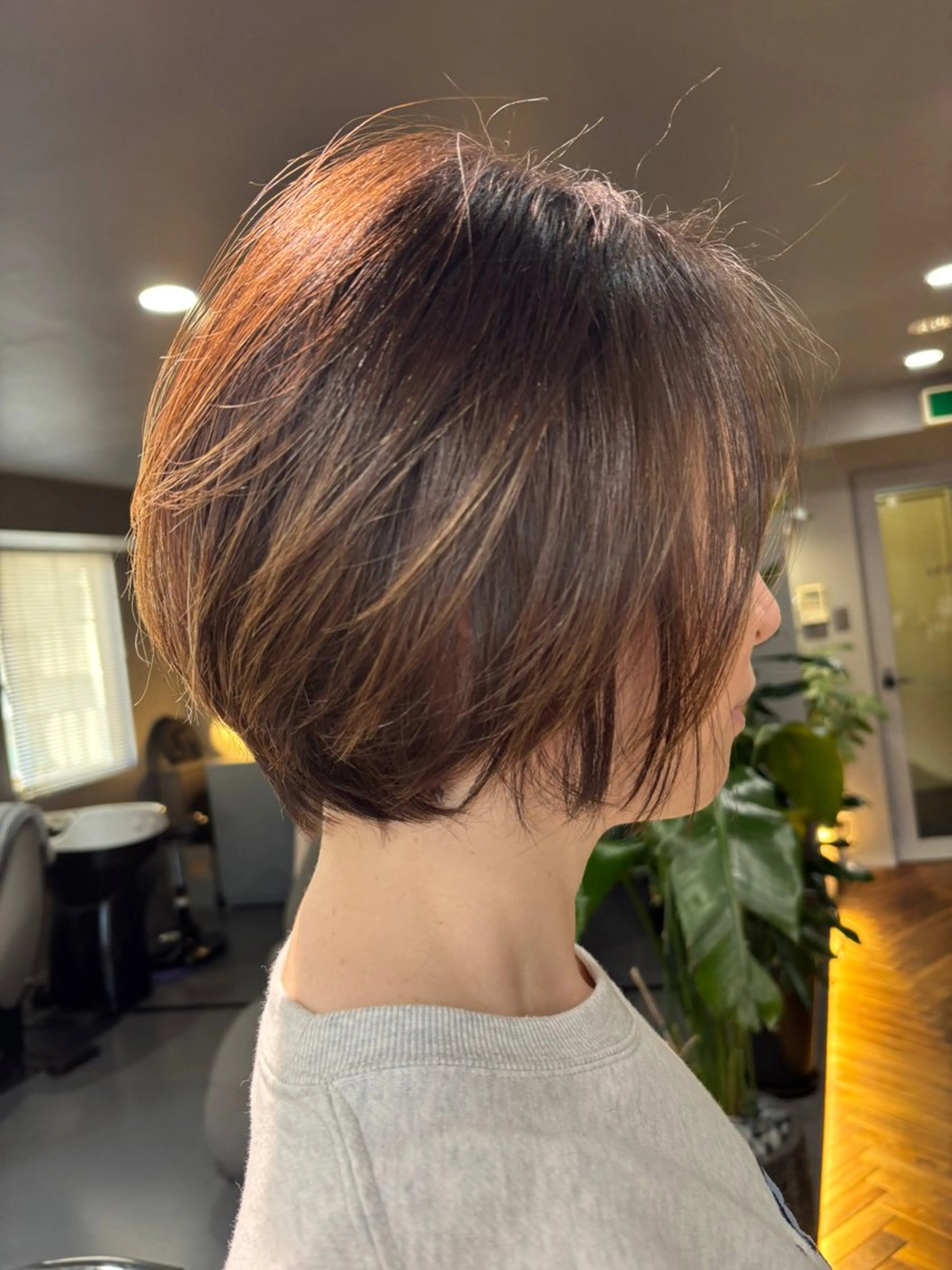 ショート サトウ テイジのヘアスタイル