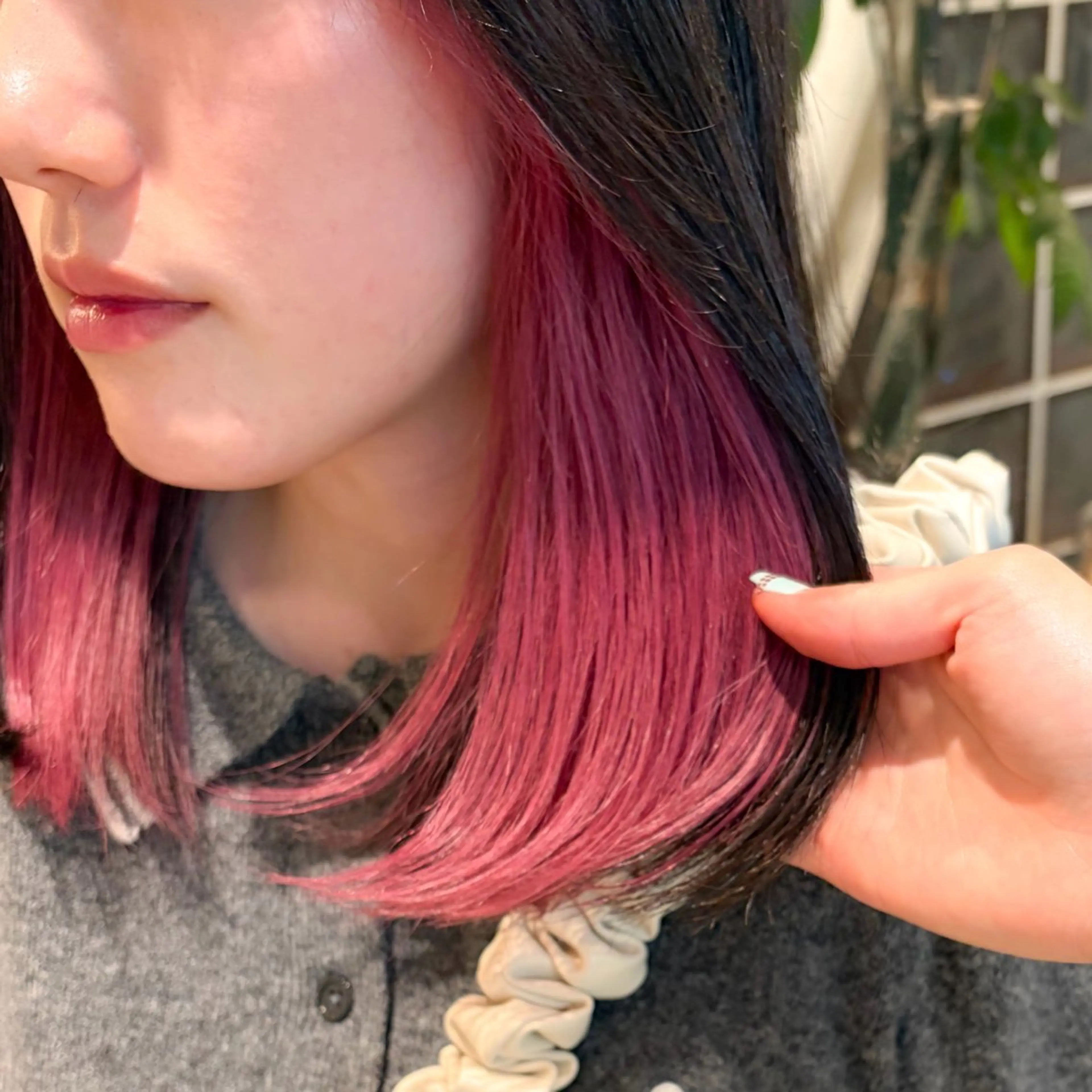 セミロング カラー インナーカラー ヘアカラー トリートメント ♥️ボブレイヤー/ minami♥️のヘアスタイル