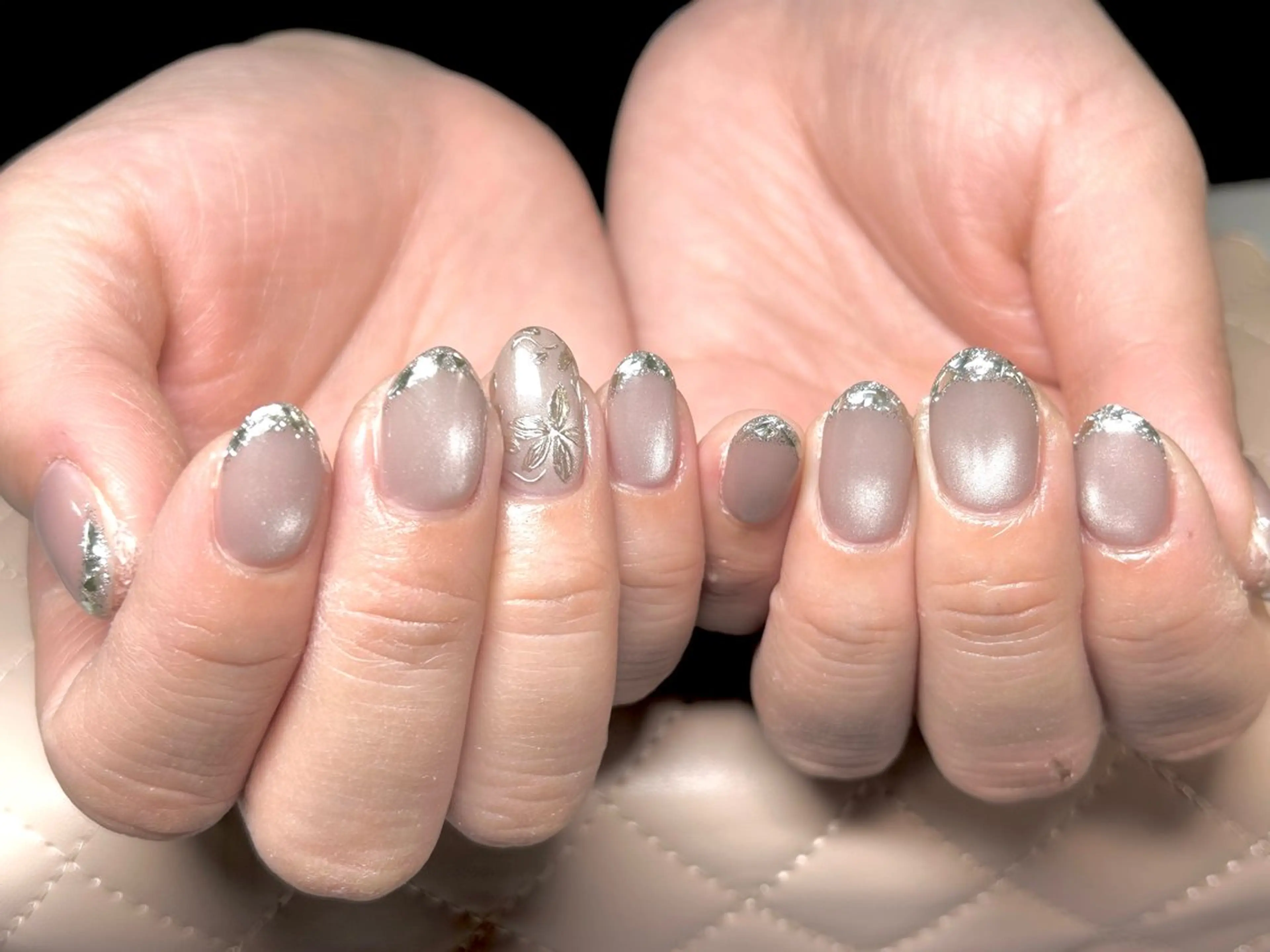 ネイル ハンドネイル Mela ミユ🌼.*のネイルデザイン