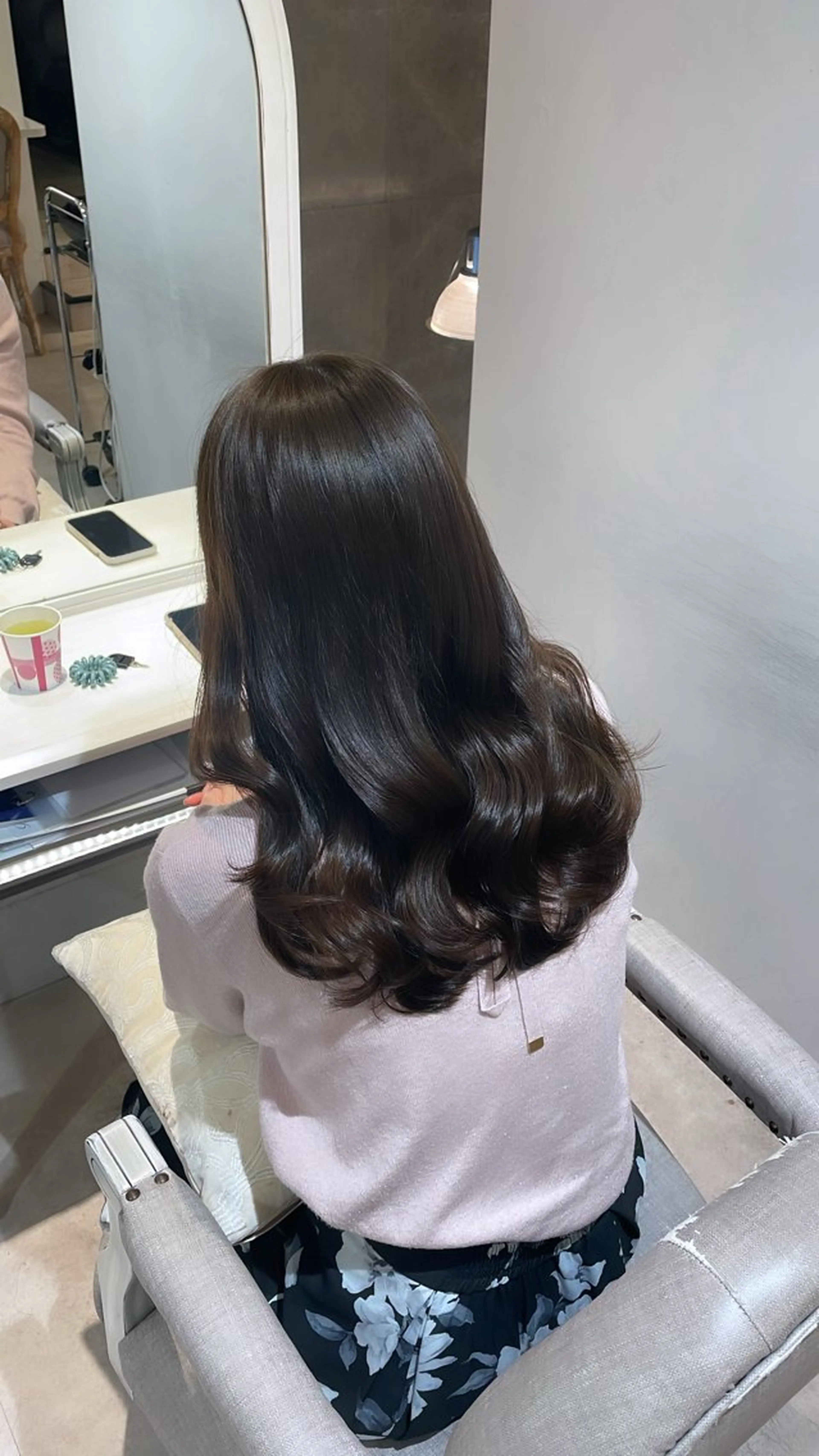 ロング カラー 透明感カラー CreBiA🎀 ayaのマツエク・マツパデザイン