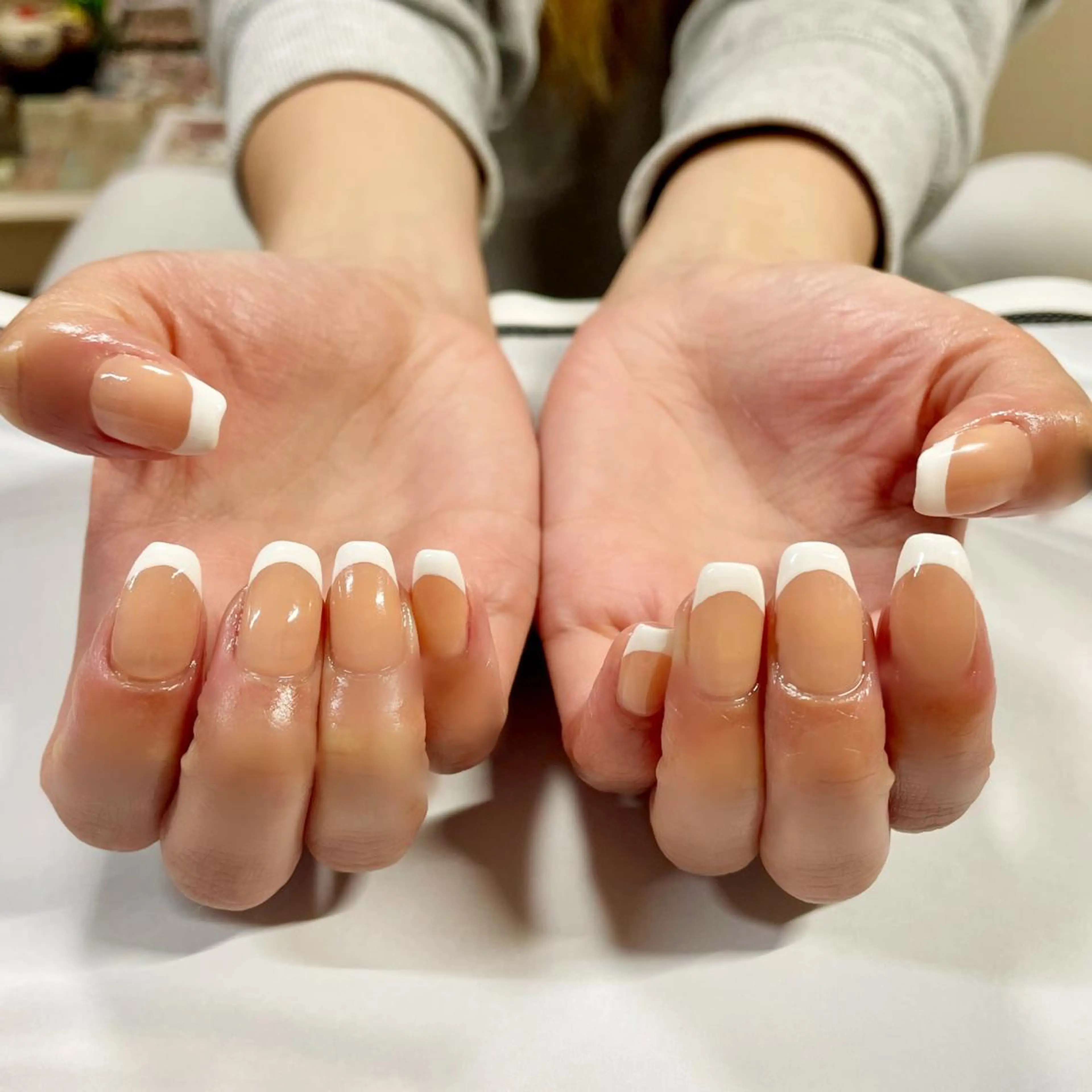 ネイル フレンチネイル 奥園 良恵のネイルデザイン