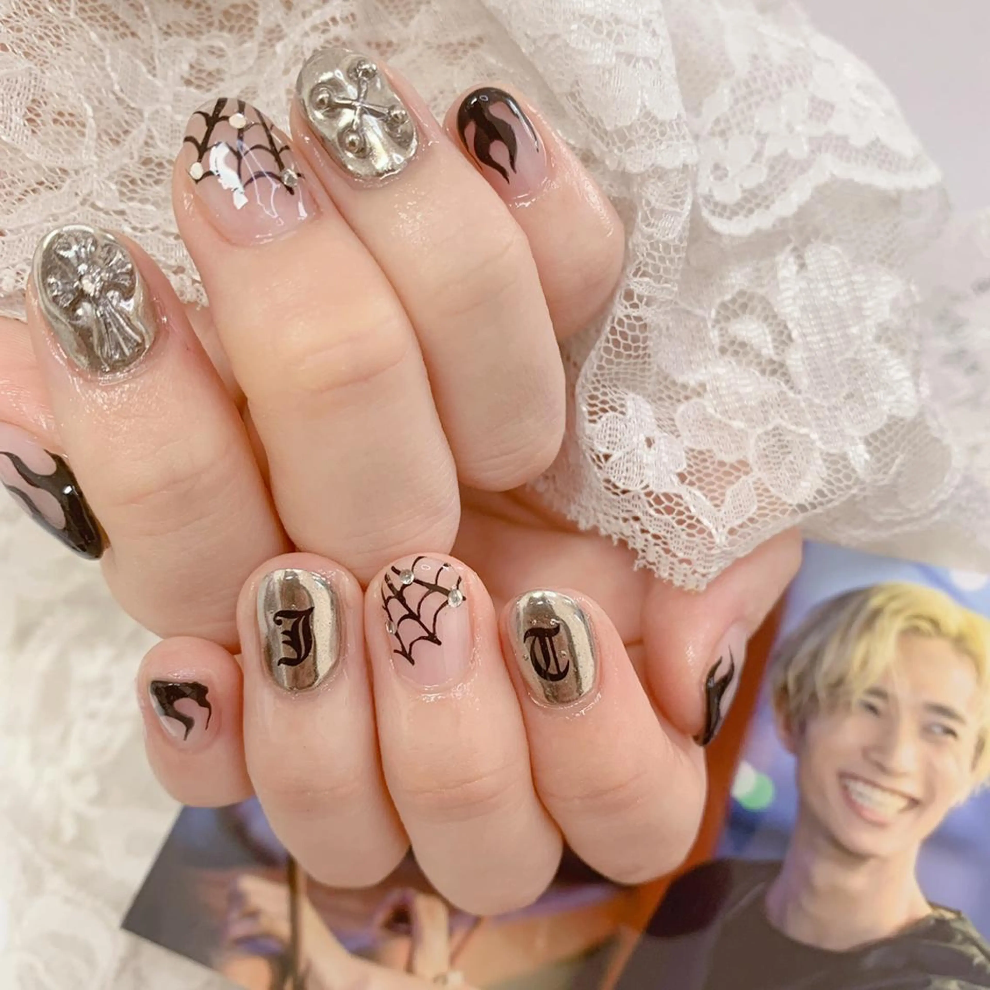 ネイル ハンドネイル La neige* yuki 🐩🌙のネイルデザイン