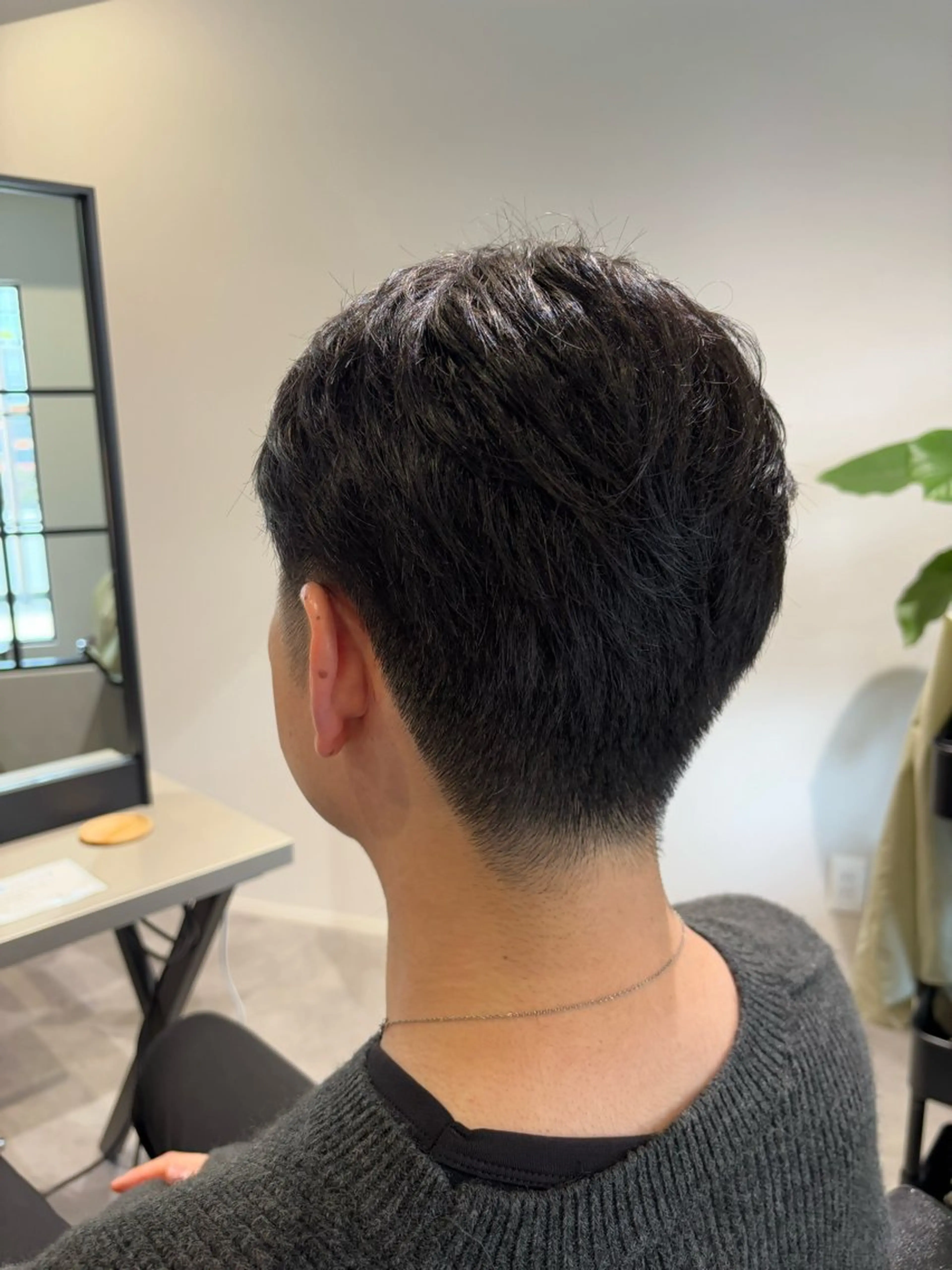 メンズ カット YURINO /ボブ ベージュ/ハイトーンのヘアスタイル