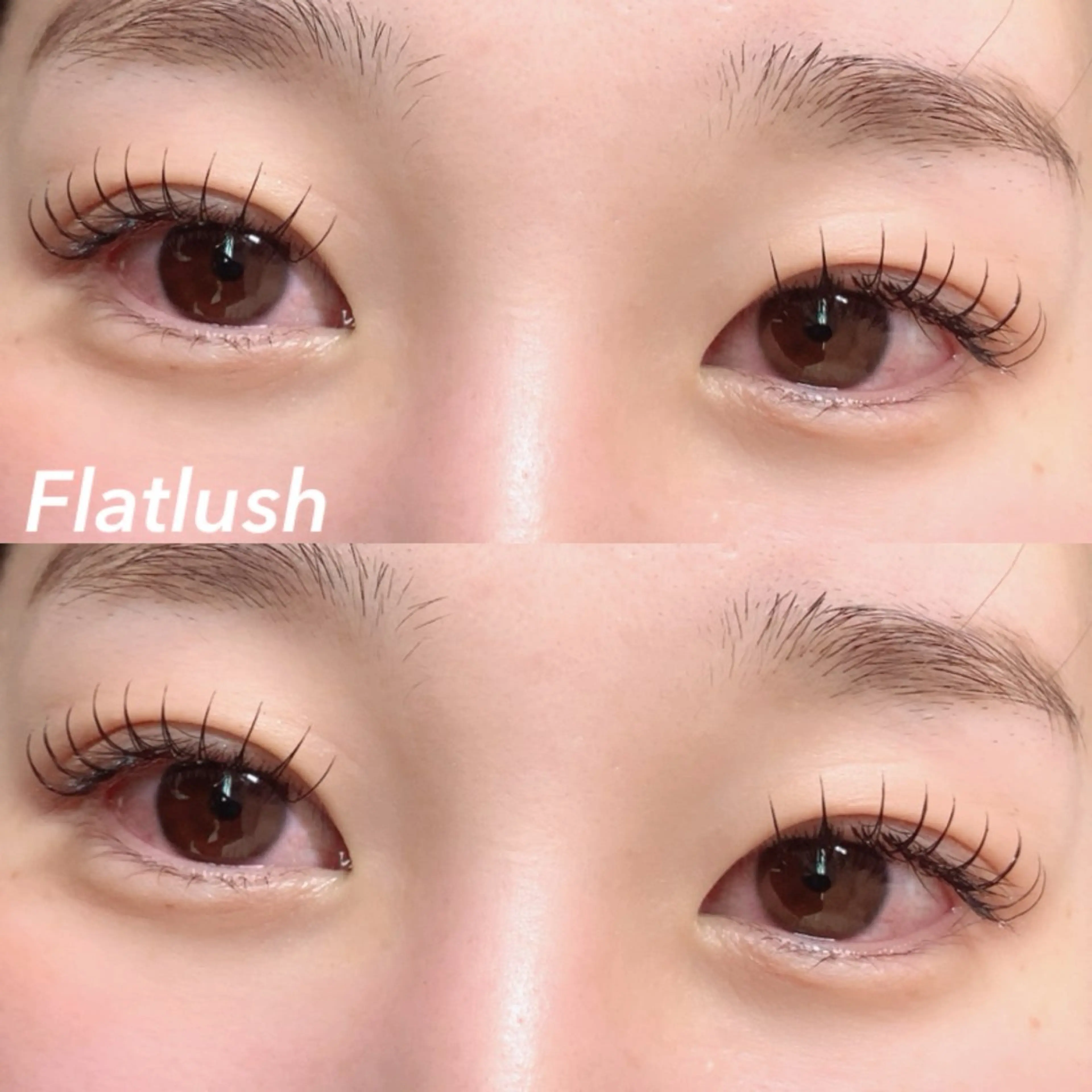 マツエク・マツパ フラットラッシュ meme 岡村のマツエク・マツパデザイン