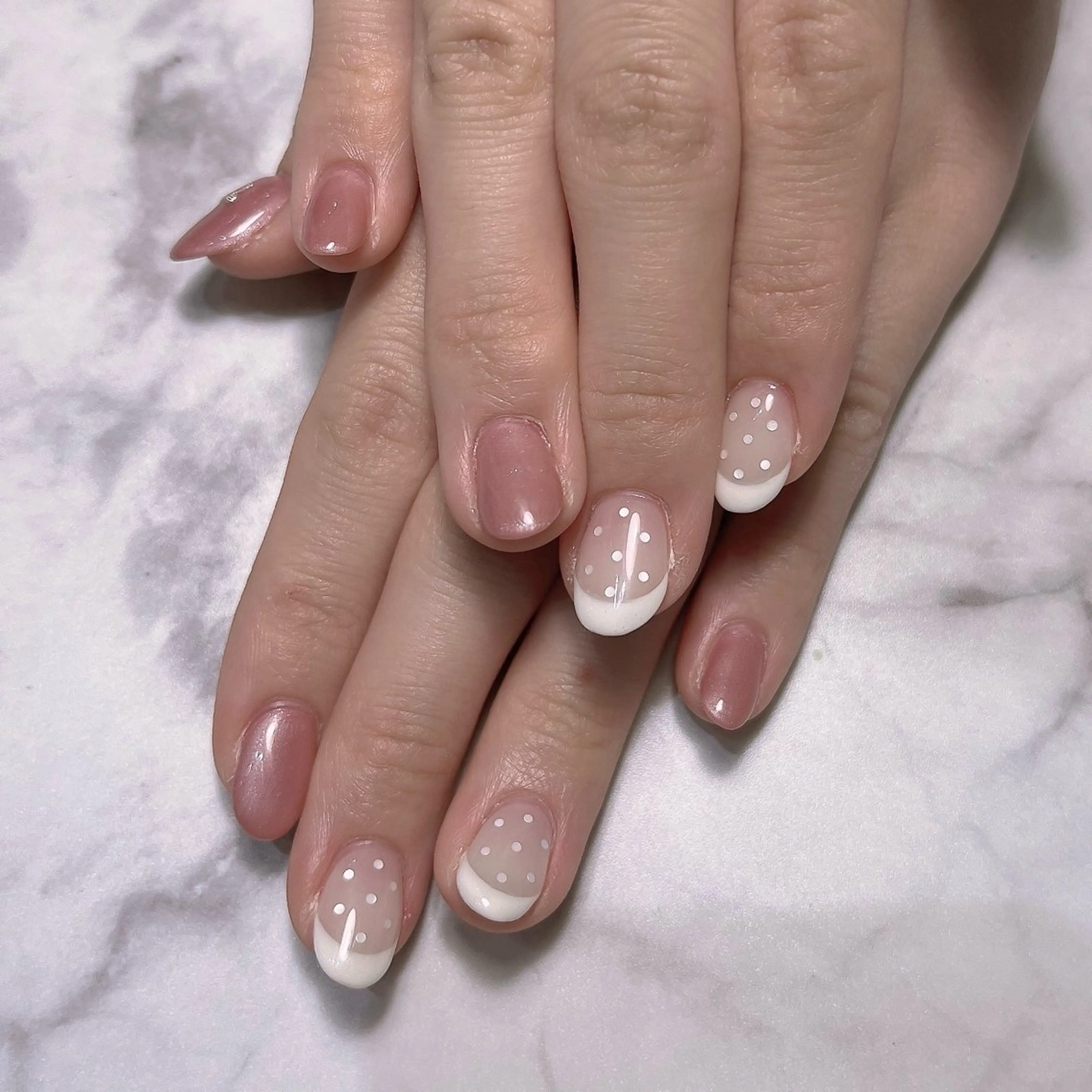 ネイル アートネイル シンプルネイル ハンドネイル 十色 Saoriのネイルデザイン