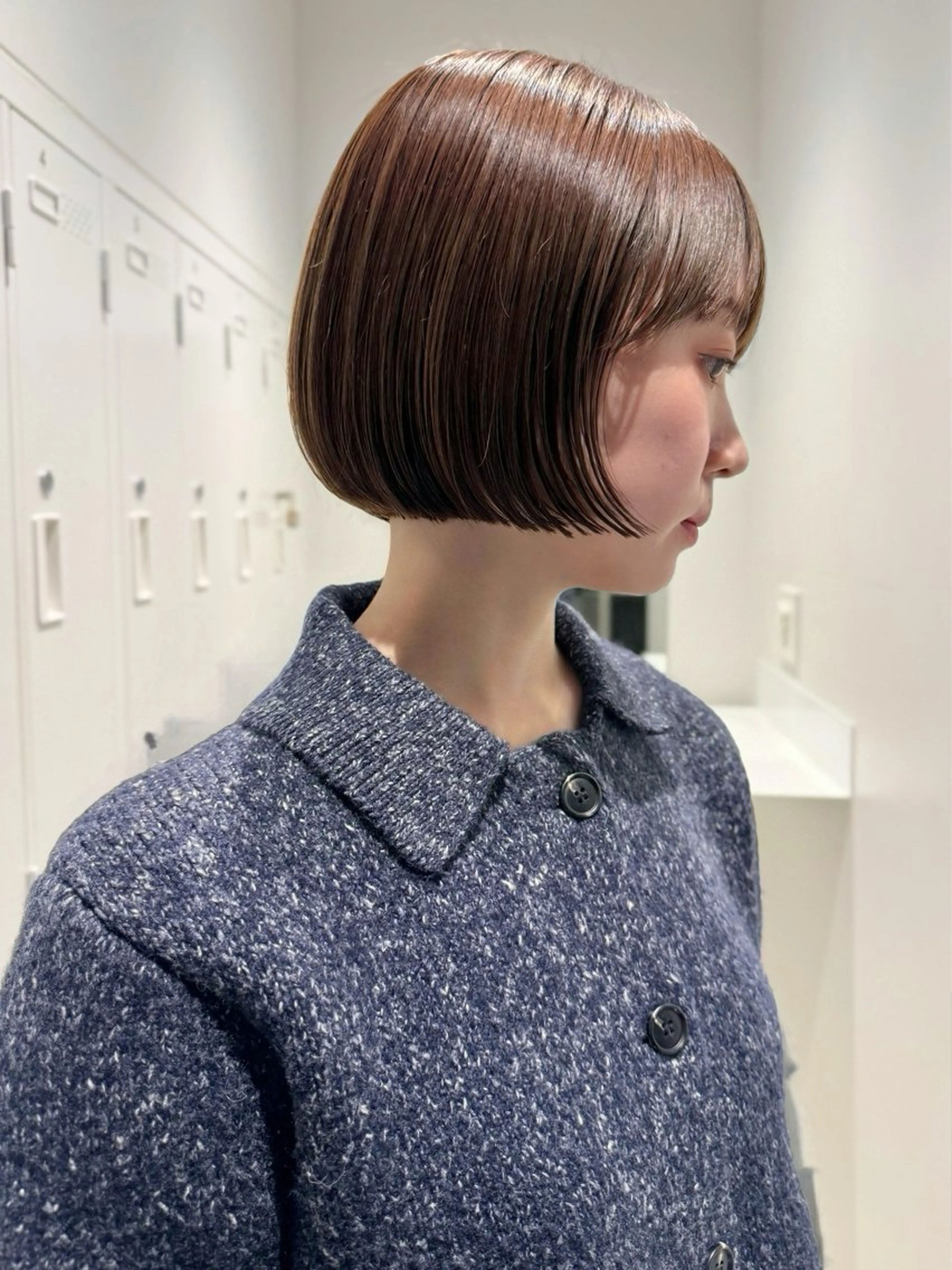 ショート ボブ 似合わせボブ/ 大人ボブ🩵しおのヘアスタイル