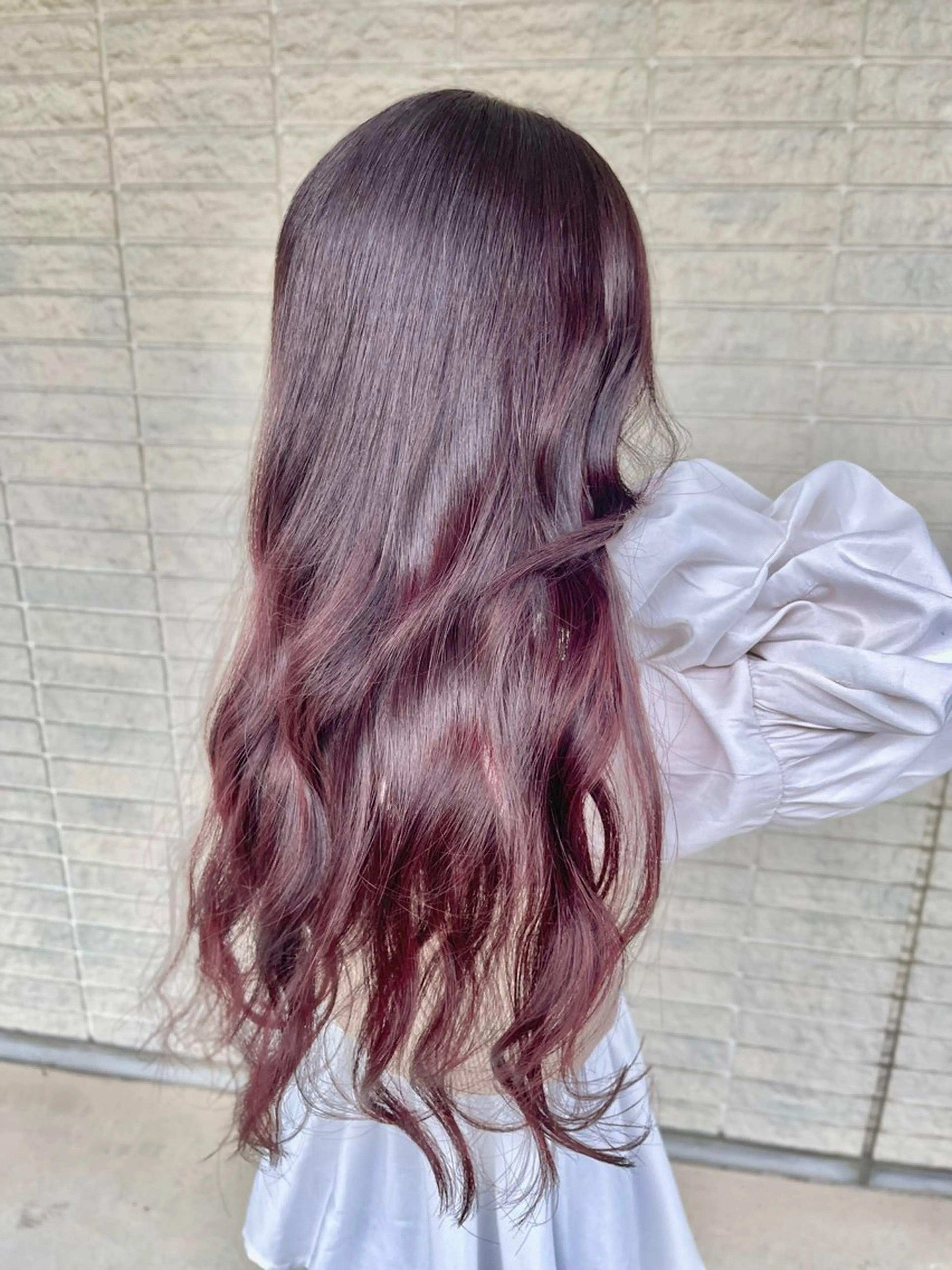 ロング カラー 髪質改善 ♦️髪質改善縮毛矯正 美髪💍谷口克也♦️のヘアスタイル