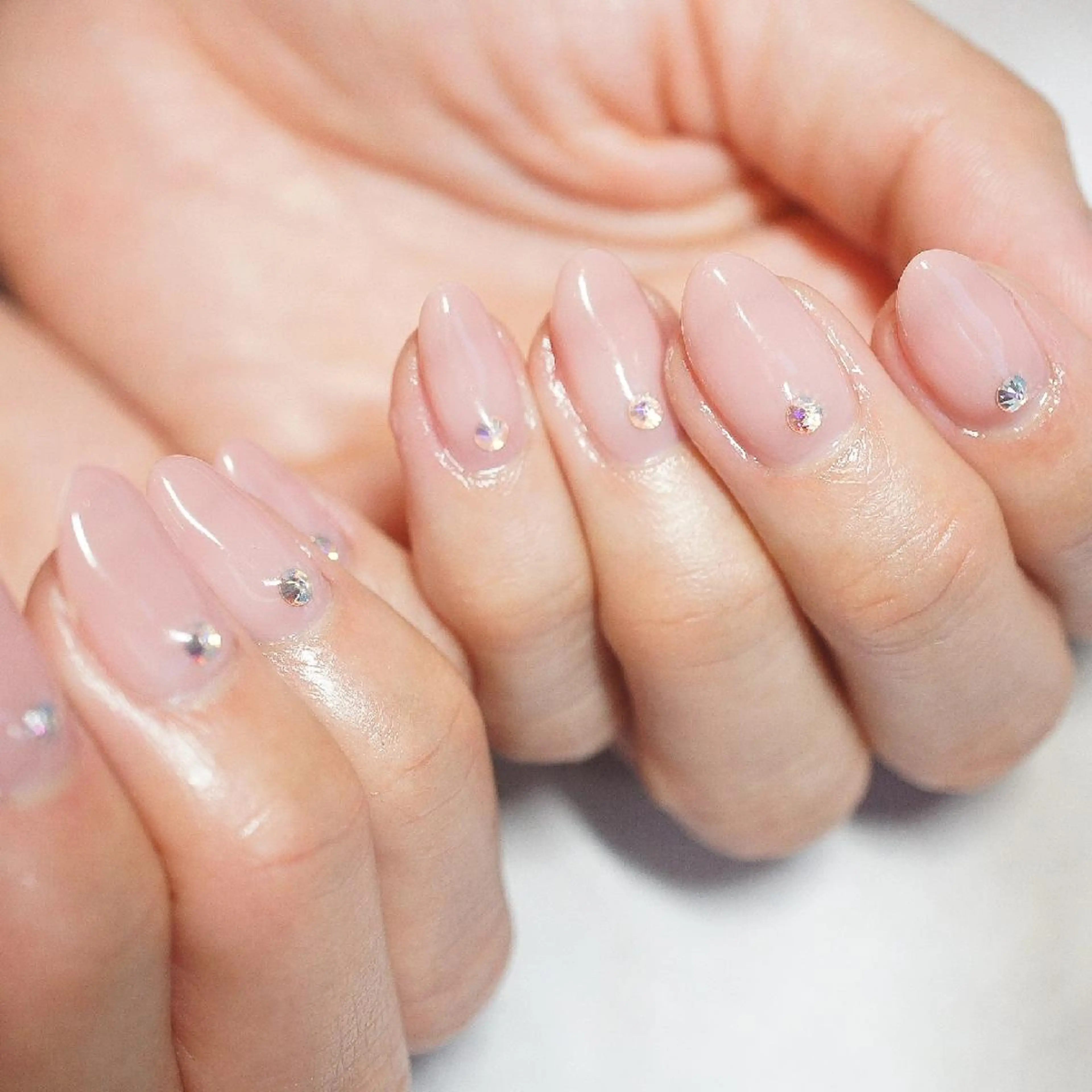 ネイル ストーンネイル ハンドネイル MIU  nailのネイルデザイン