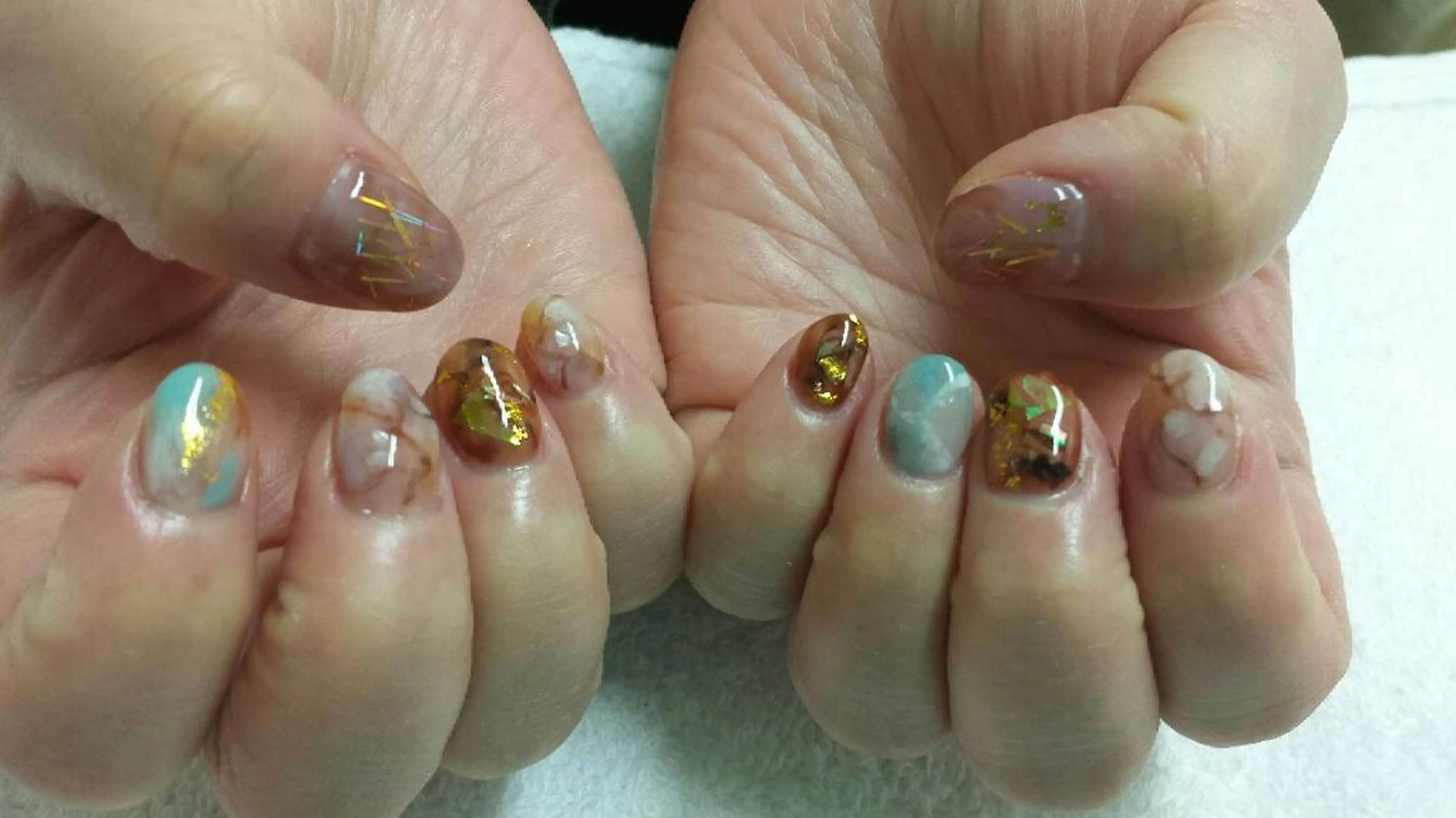 ネイル 河野ちえ (雑誌掲載サロン)のネイルデザイン