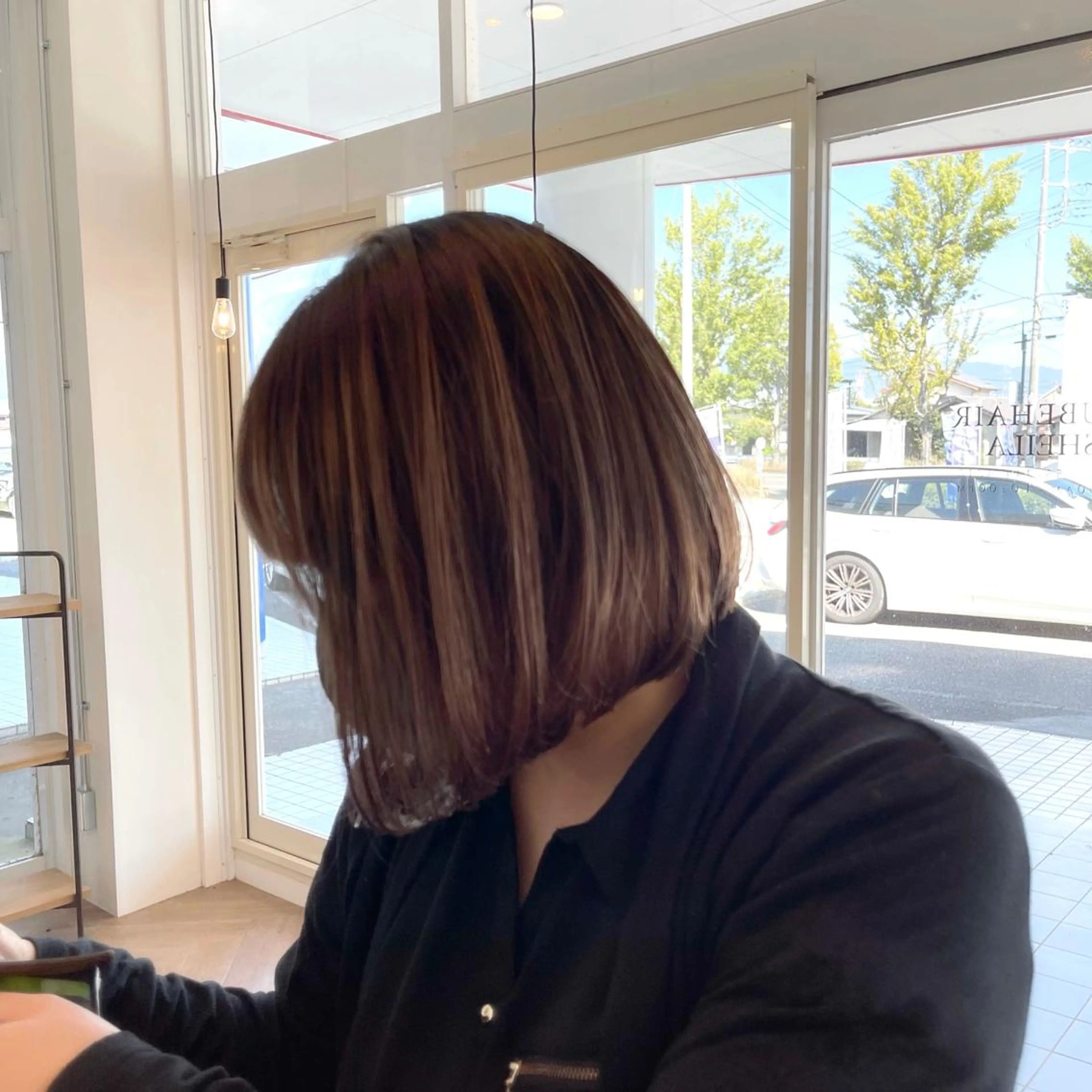 カラー バレイヤージュ デザインカラー ハイライトカラー 外国人風カラー カット ヘアカラー トリートメント アンドウ ユウ/ レイヤーカット/韓国のヘアスタイル