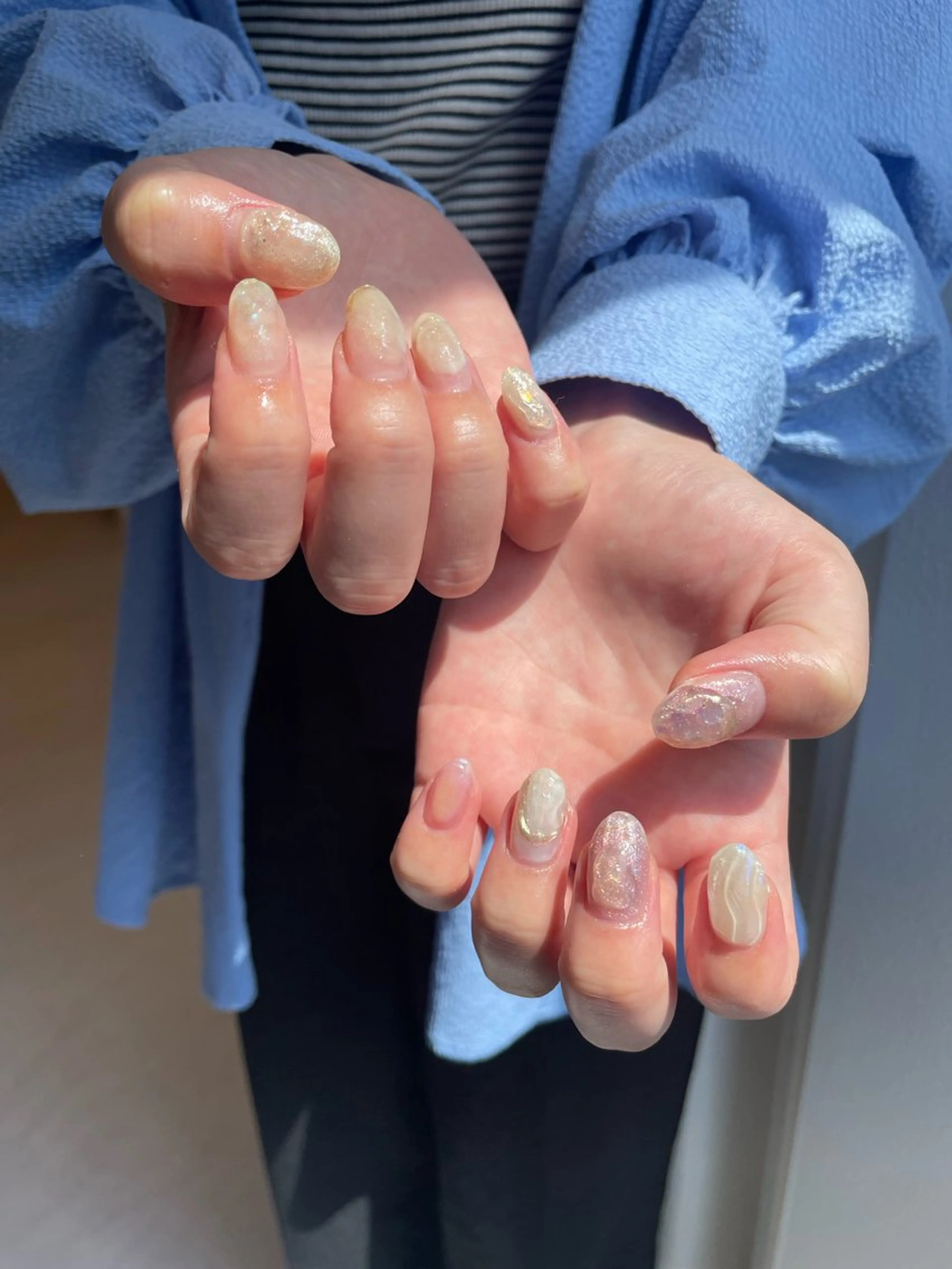 ネイル 束感まつ毛/ネイル/ LED♥KIRARAのマツエク・マツパデザイン