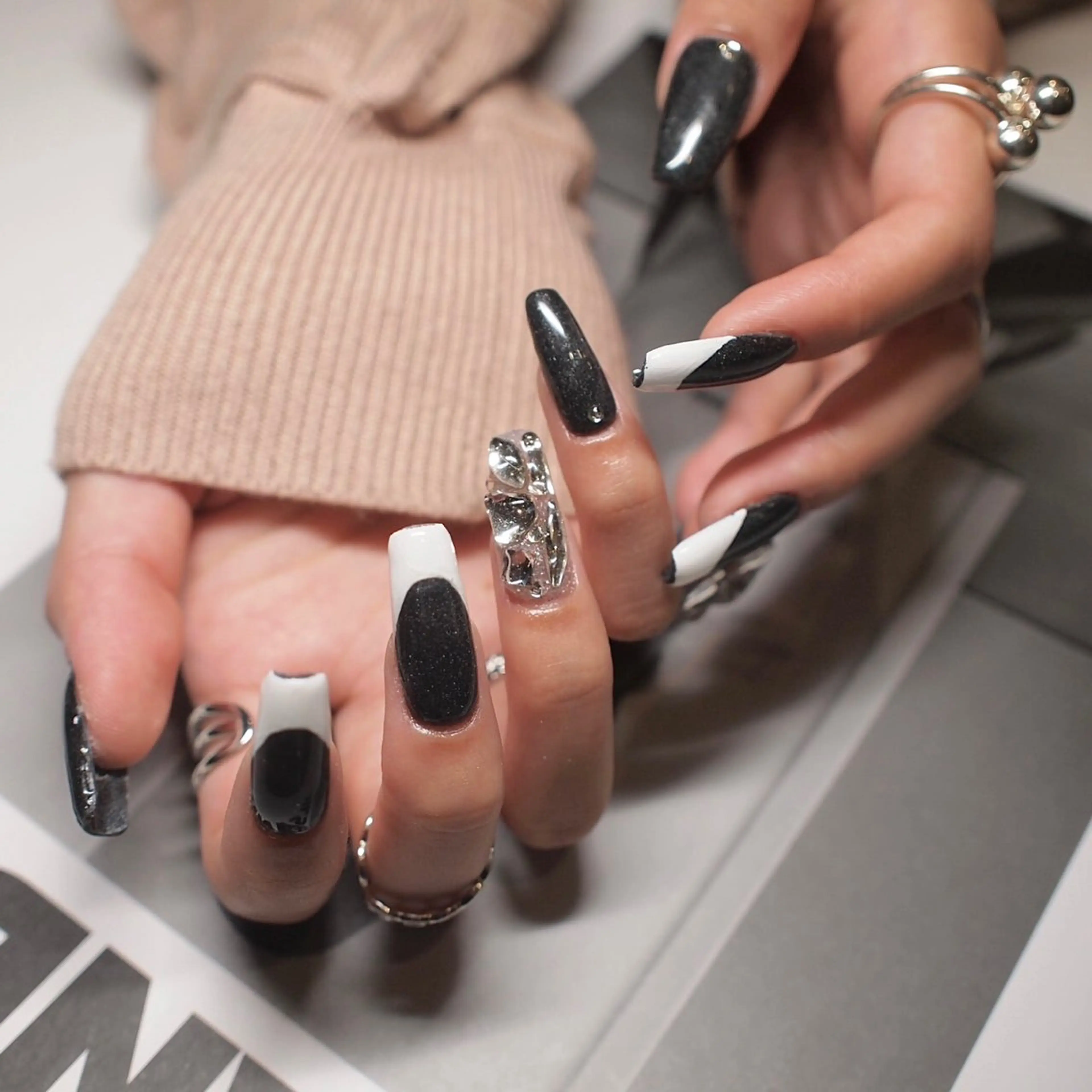 ネイル スカルプネイル 【ＯＲＧＡＮ】 nailのネイルデザイン