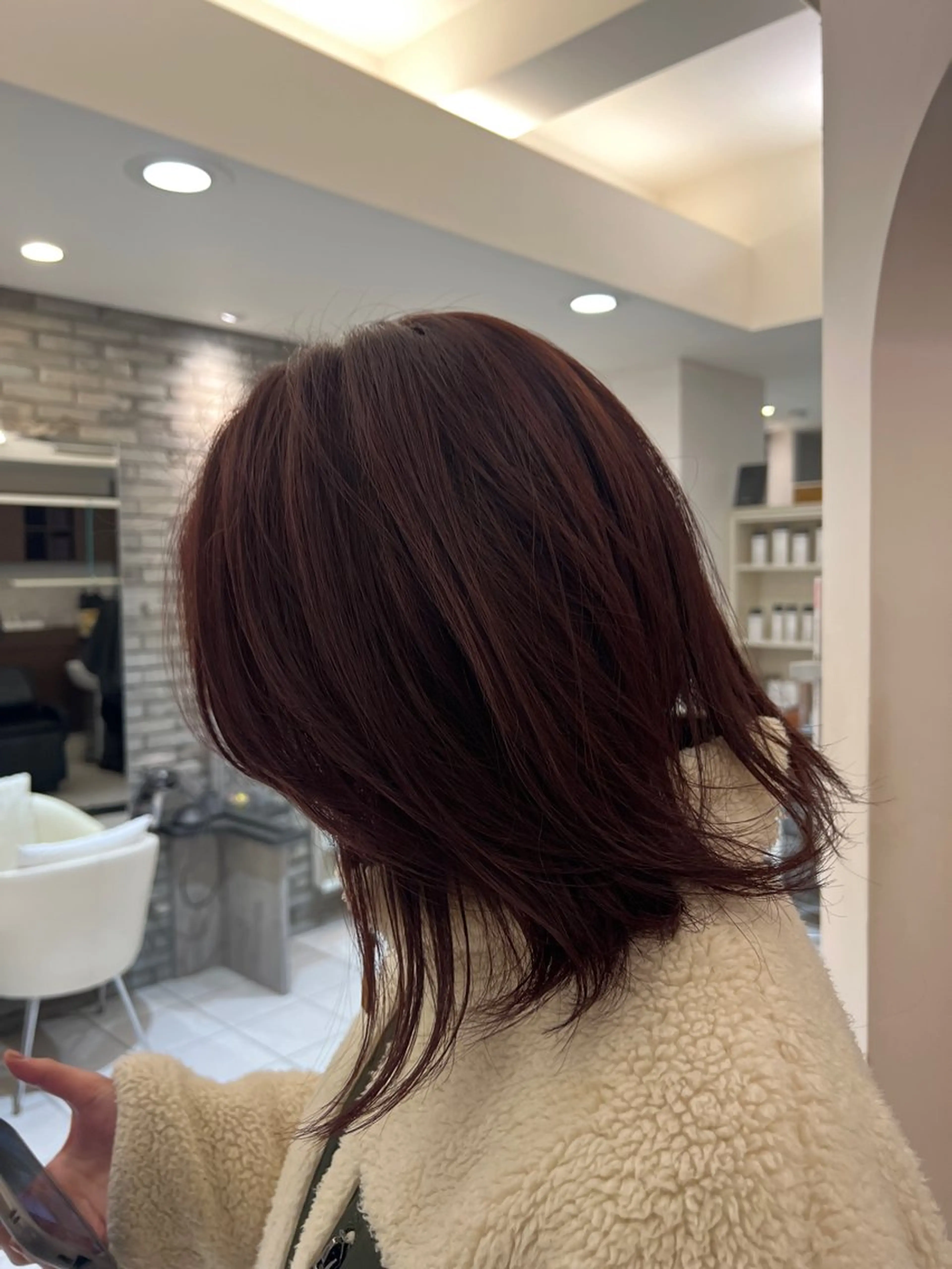 カラー ブリーチ 透明感カラー ダブルカラー ブリーチなしカラー ピンクカラー ヘアカラー casi所属・メンズパーマ／ボブ 星本広海のヘアスタイル