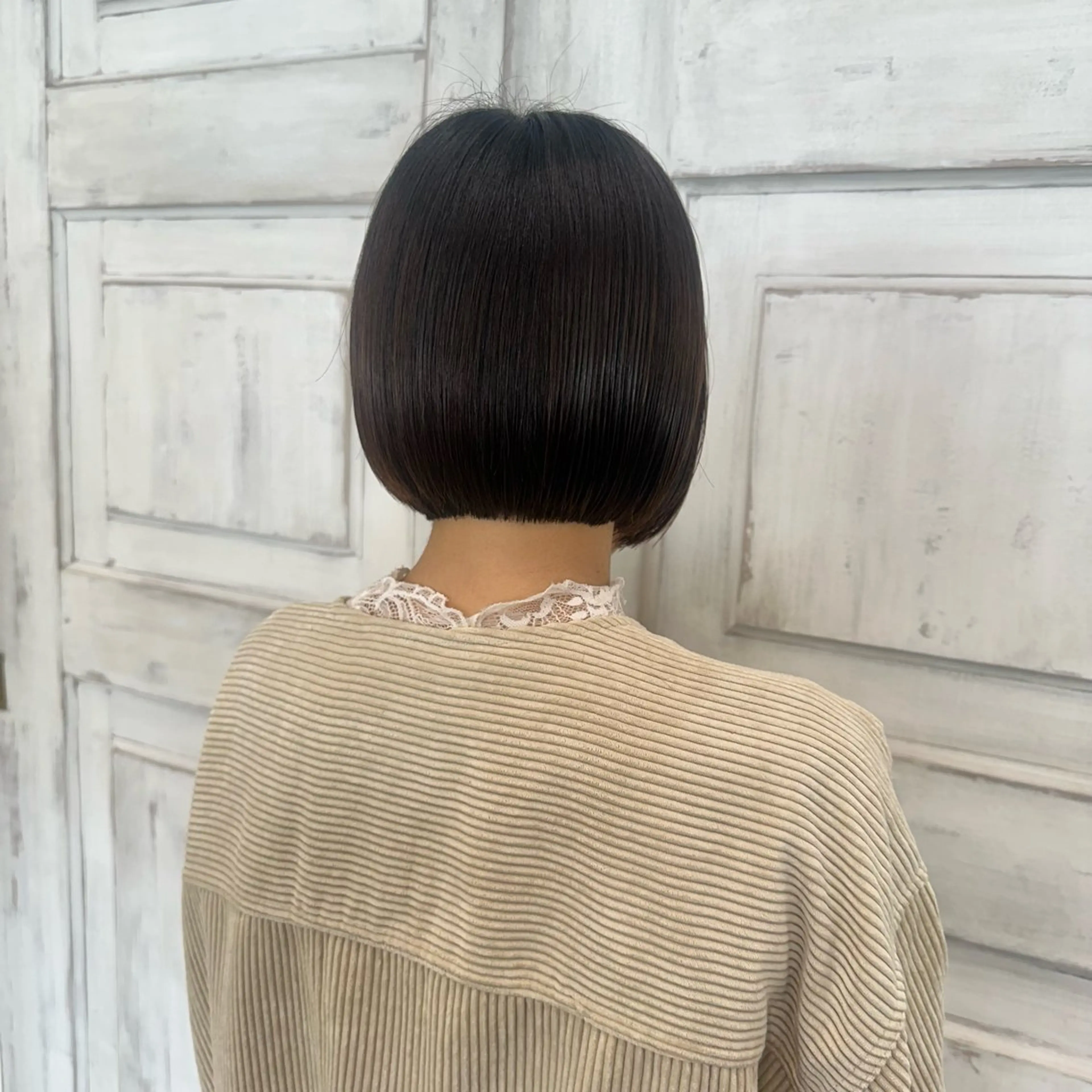 ショート カラー ボブ メンズカット/パーマ 👟黒田紗名👟のヘアスタイル