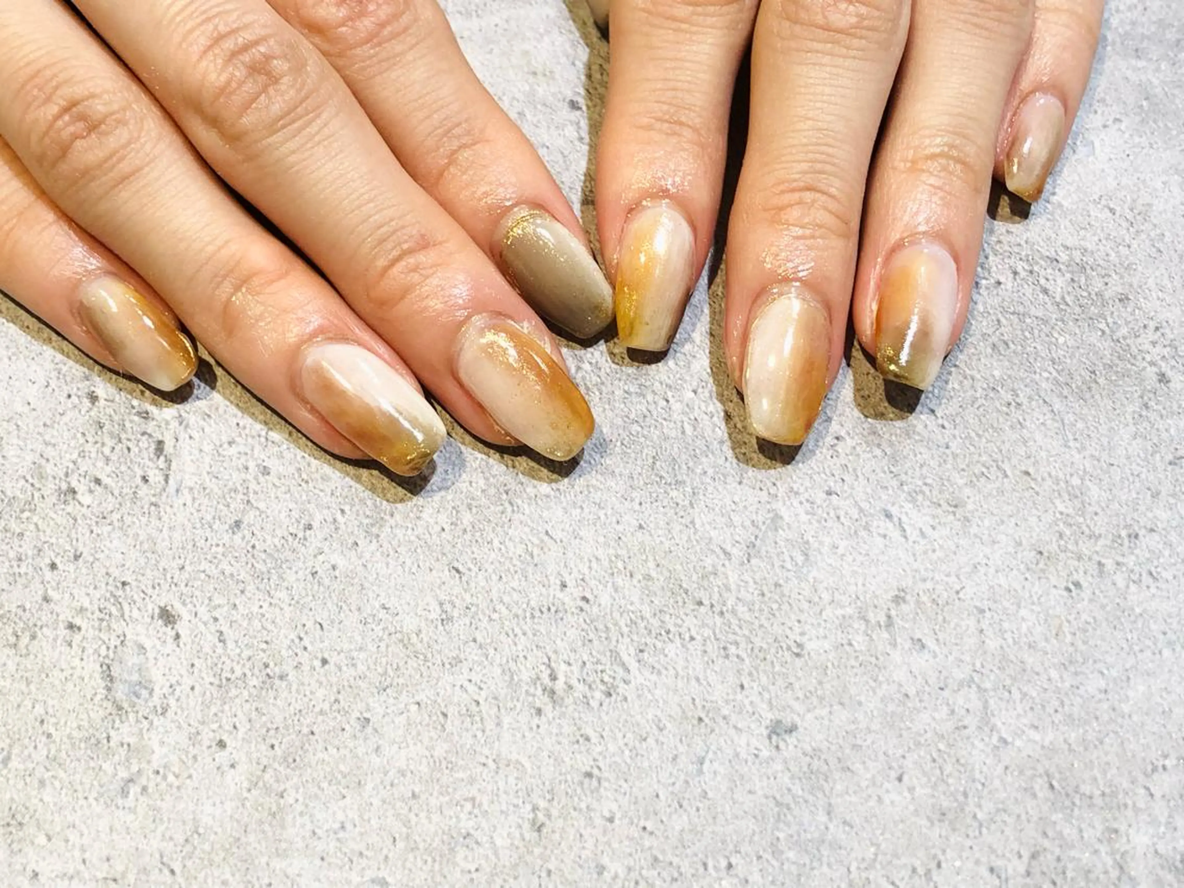 ネイル 舞田 苑香のネイルデザイン