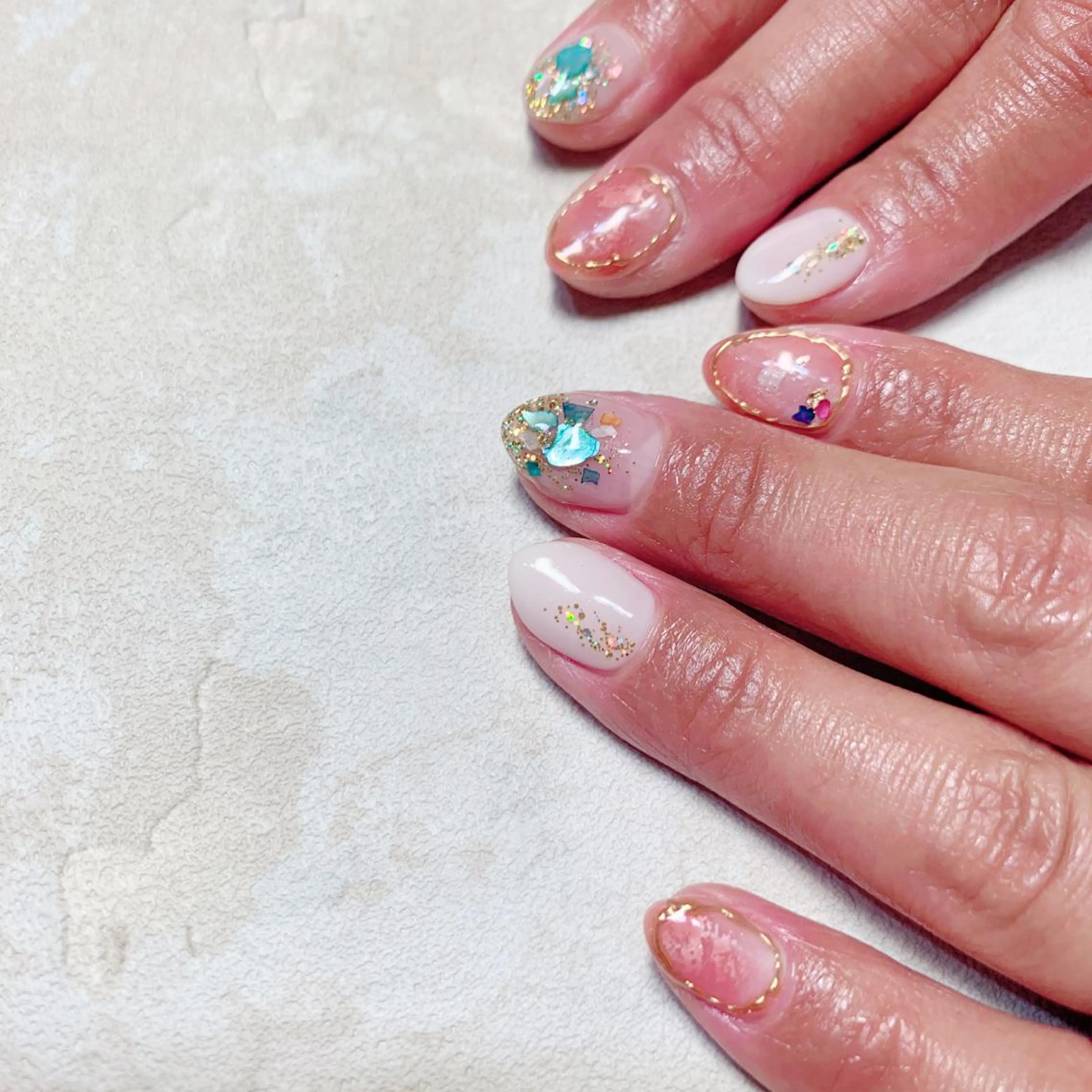 ネイル 春日井ネイルサロン iroのネイルデザイン