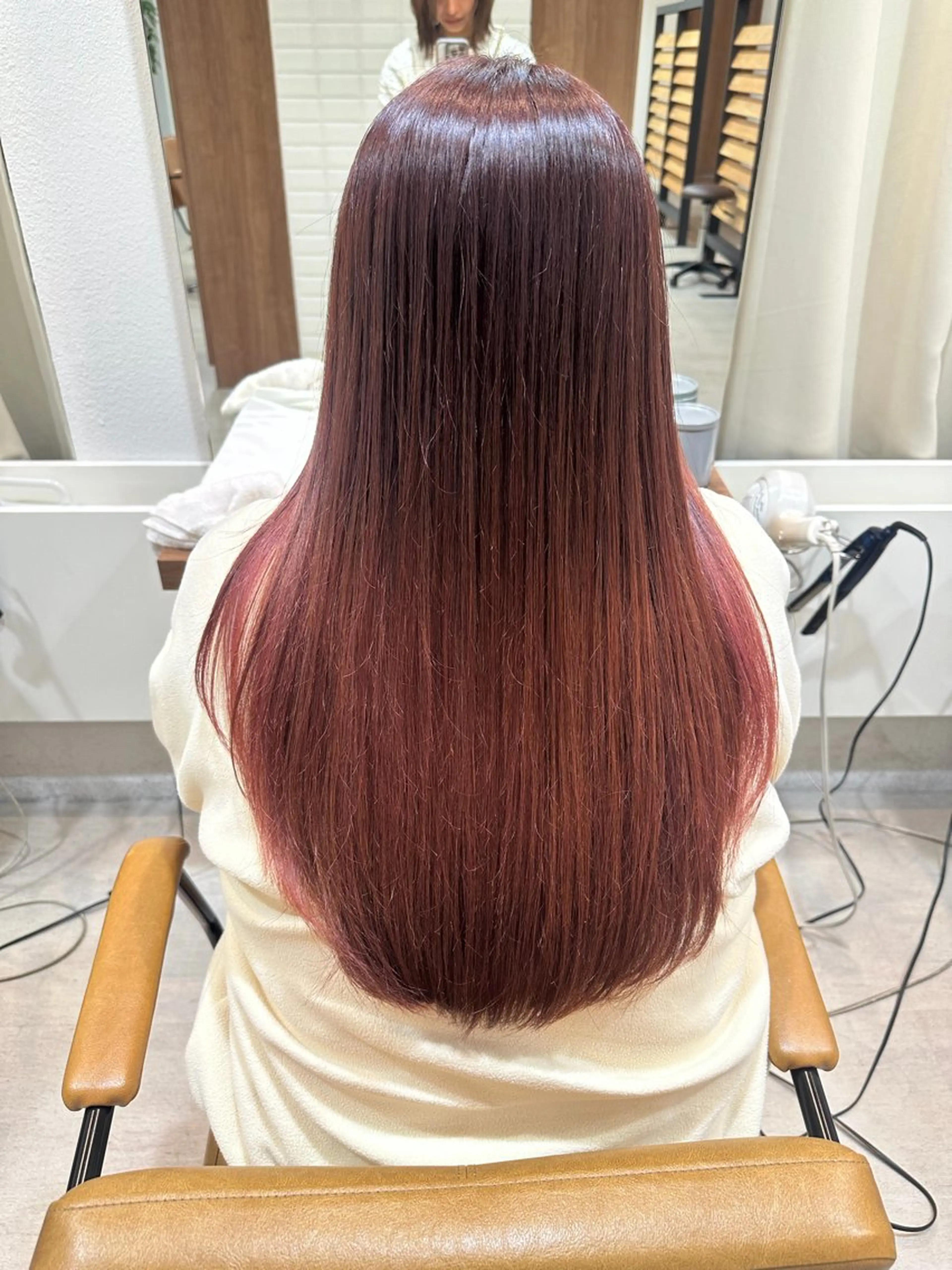 ロング カラー トゥサリ/ 海外ヘア/レイヤーのヘアスタイル