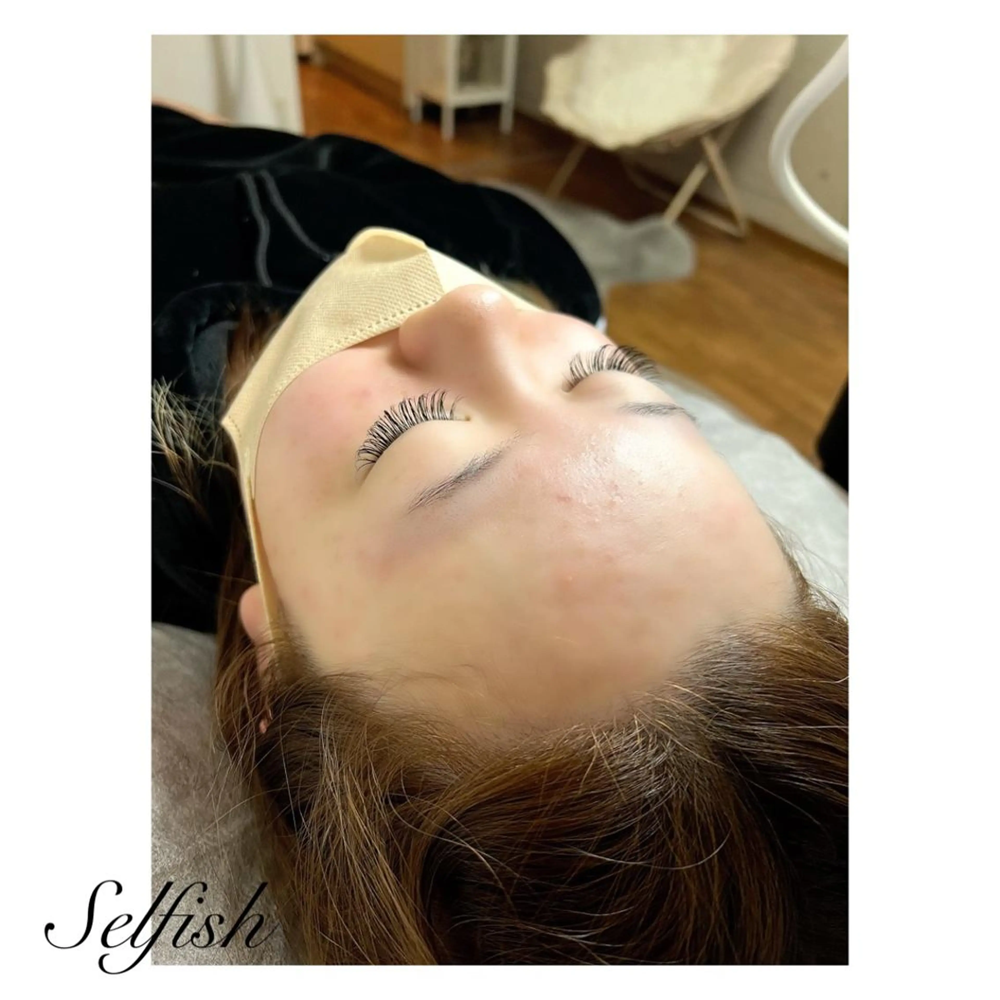 マツエク・マツパ 付け放題 フラットラッシュ eyelashsalonSelfish所属・. Selfishのマツエク・マツパデザイン