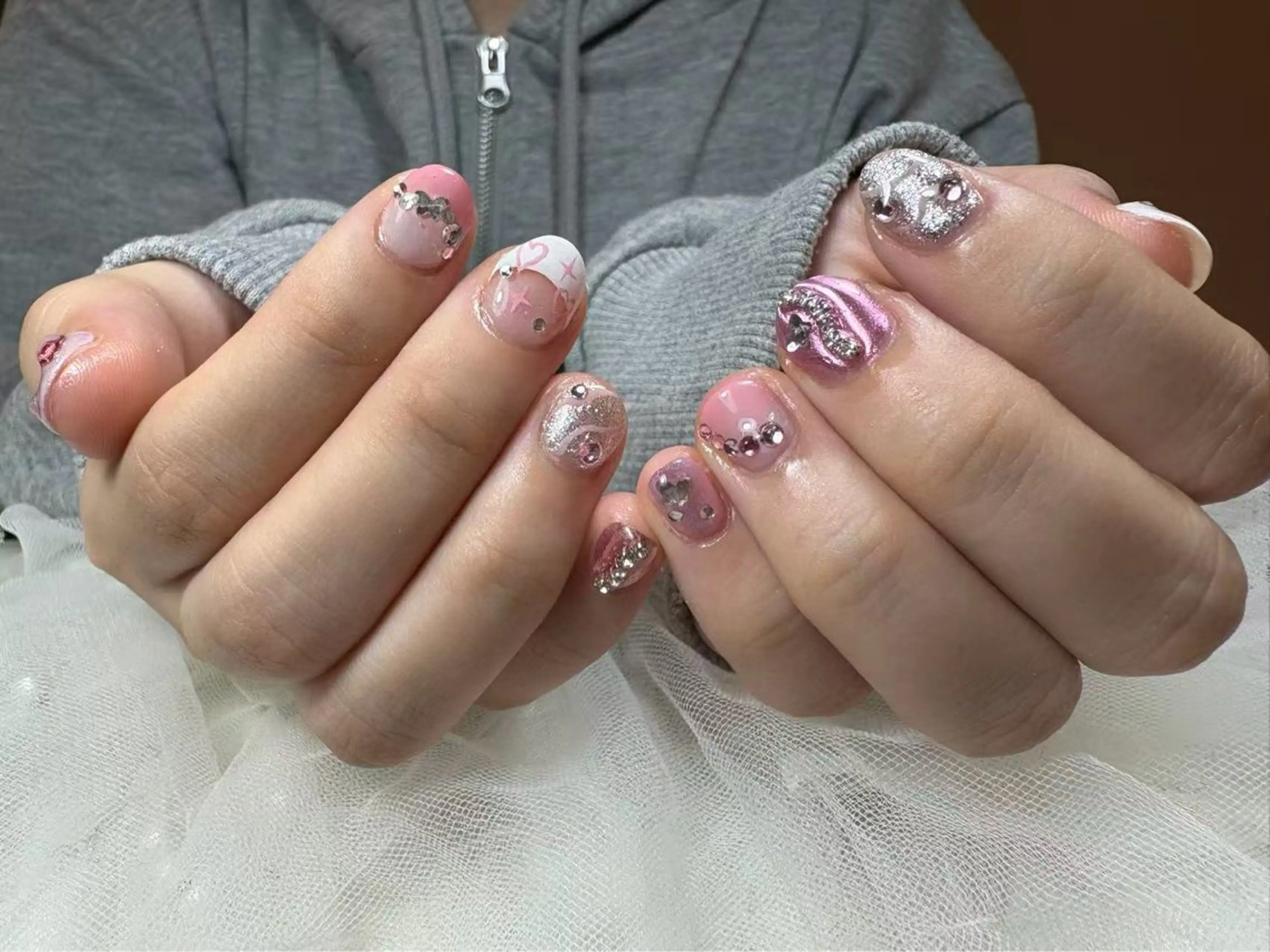 ネイル ハンドネイル WO MIAO💎のネイルデザイン